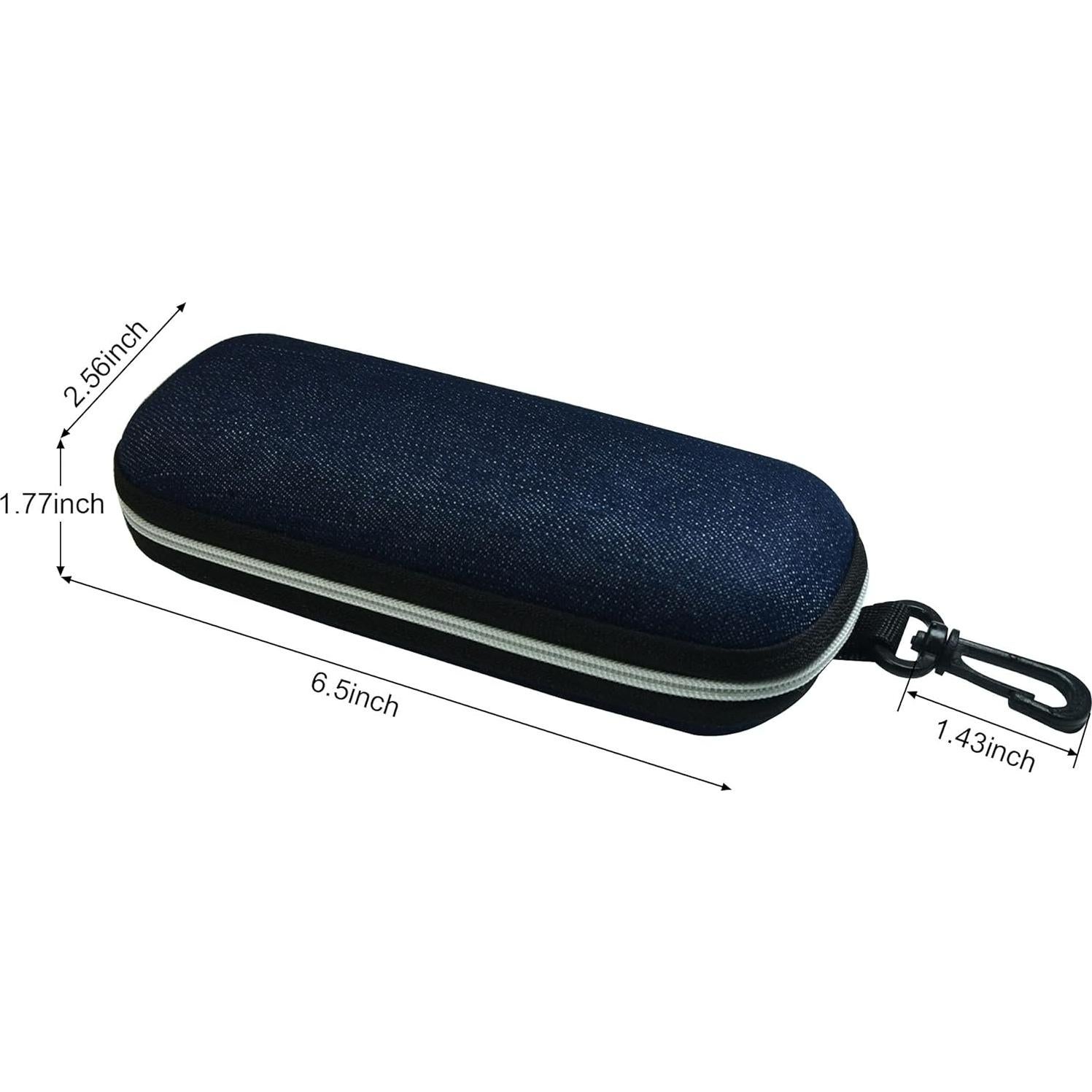 Estuches para gafas semi-rígidos unisex - 9 piezas