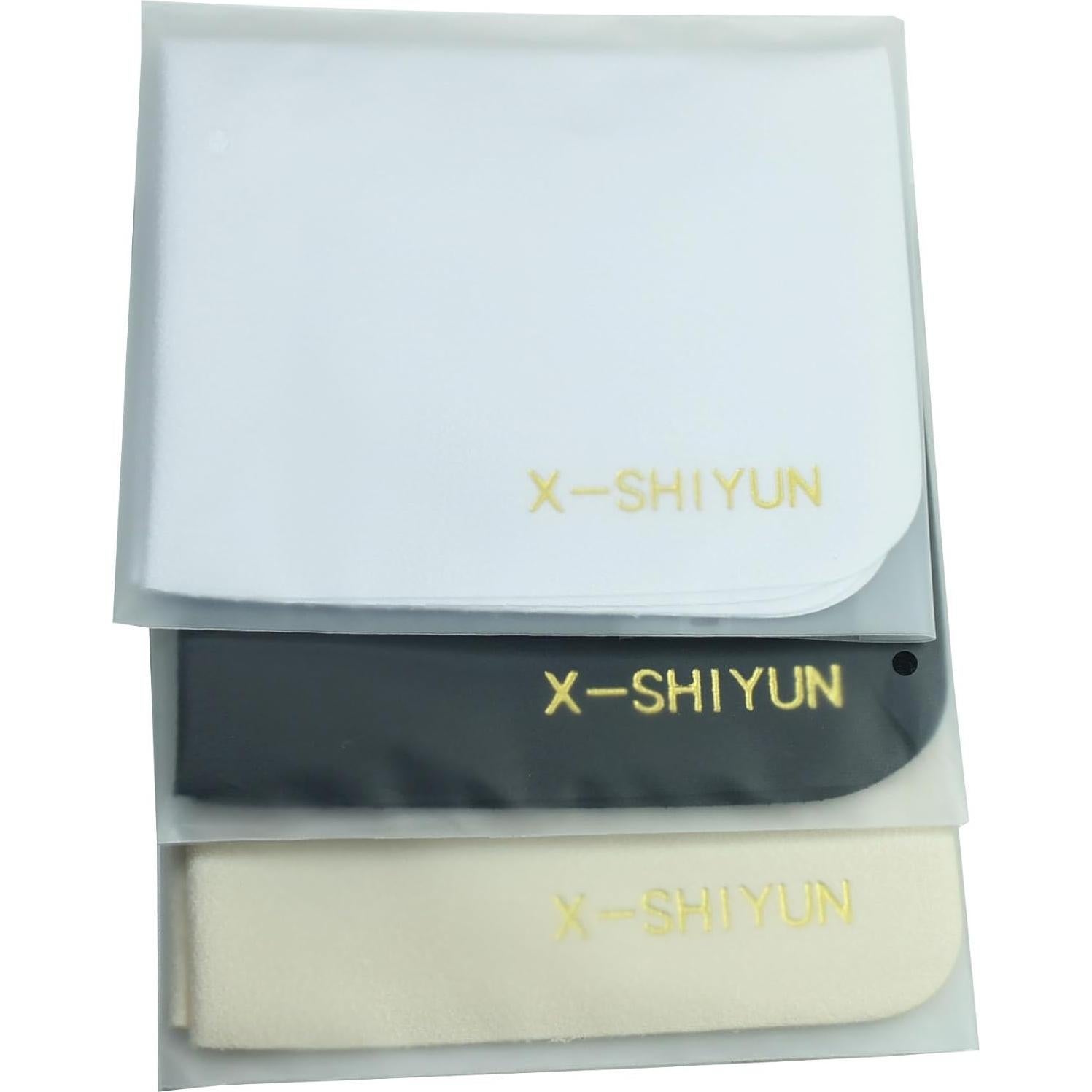 Estuche semi-rígido para gafas unisex - 3 piezas - Plateado