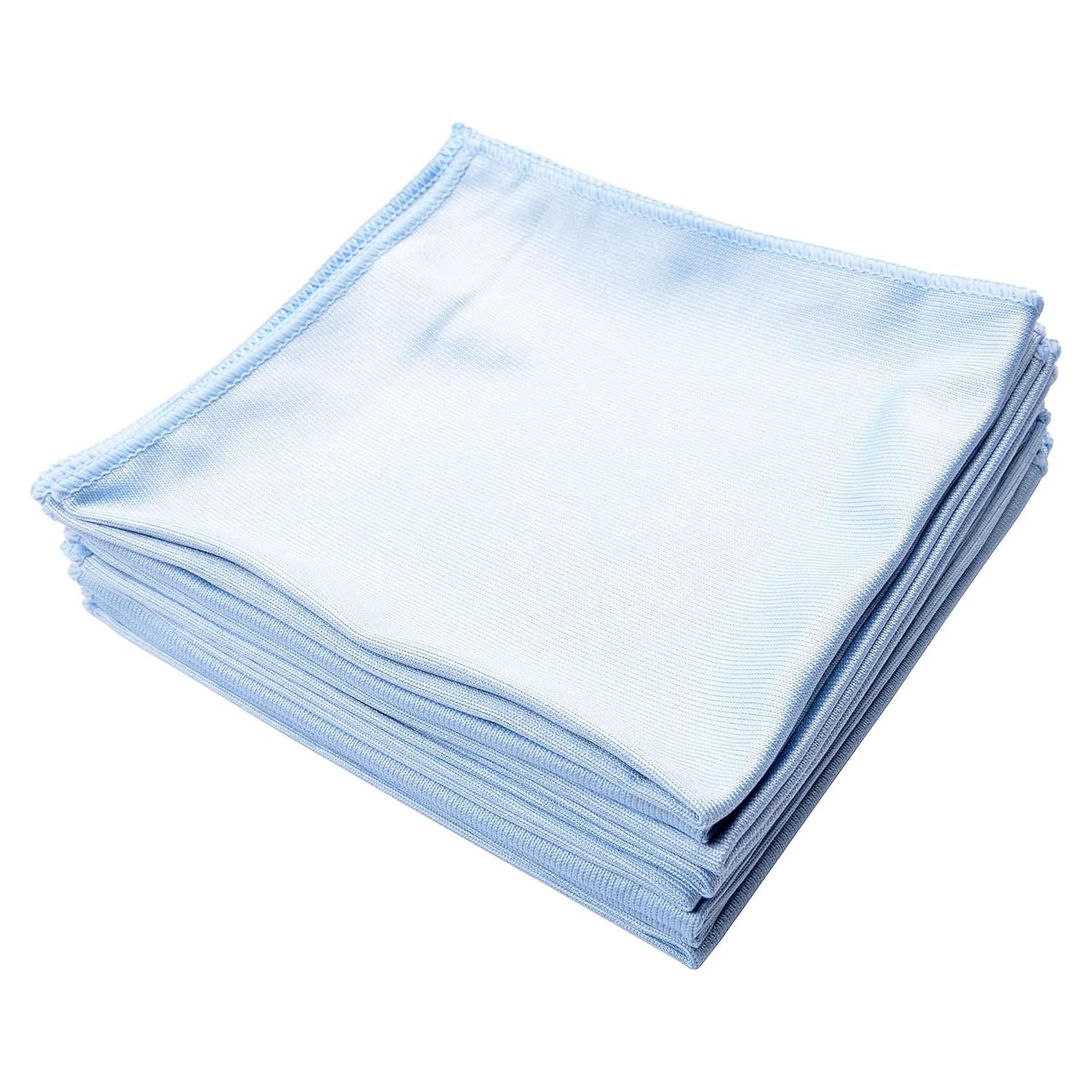 Paño de Microfibra MUZOCT 8 Pcs 40x40 cm Limpieza Sin Rayas