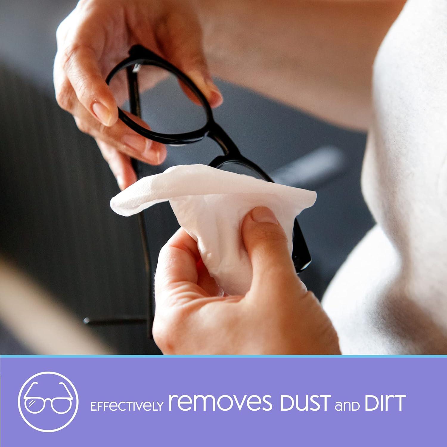 Toallitas para Lentes Nice 'N CLEAN 400 Unidades Sin Amoníaco