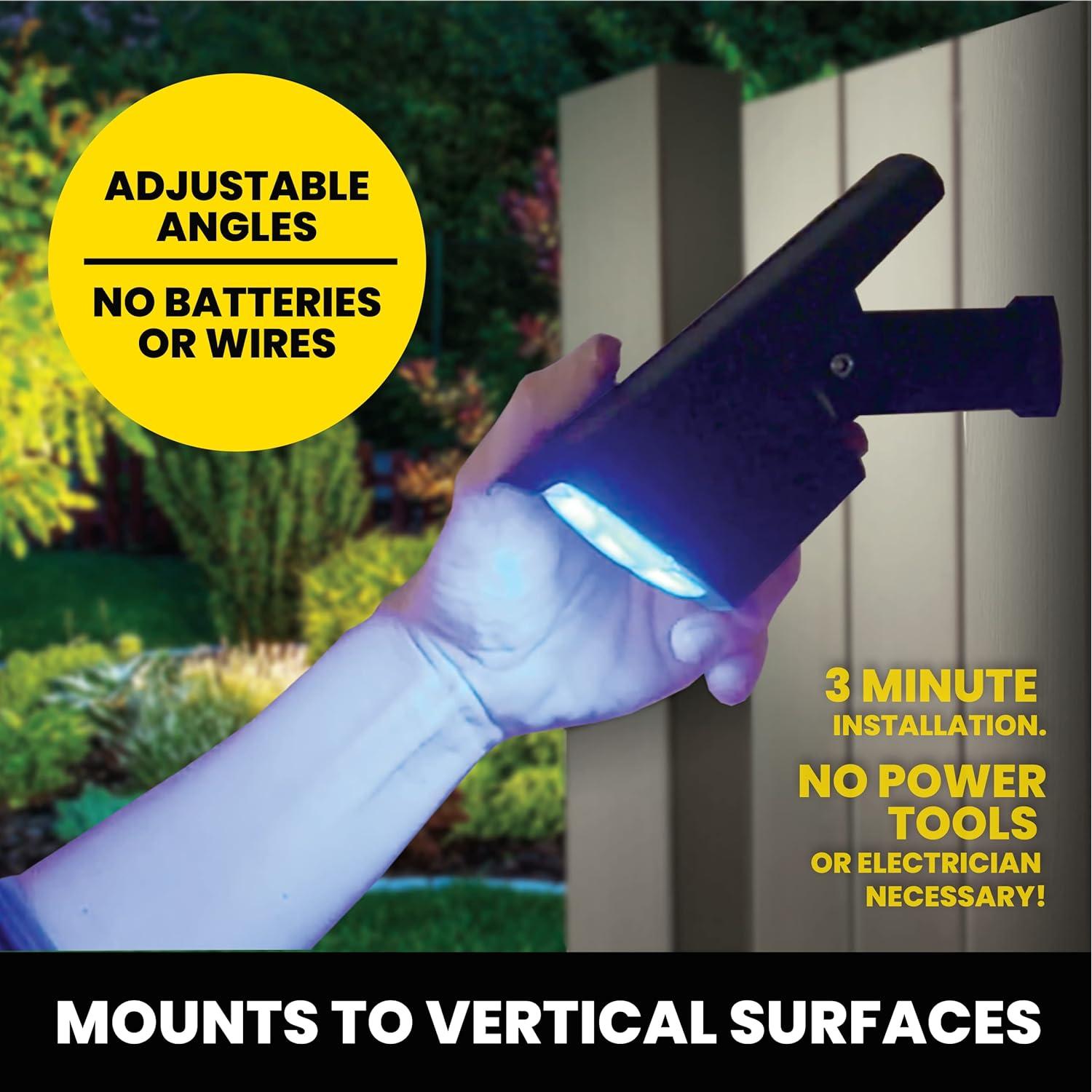 Luces Solares Bionic Burst Bell+Howell 2 Piezas LED IP67