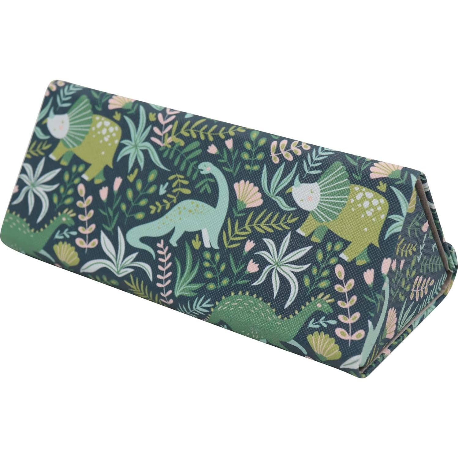 Estuche de Gafas Real Sic Dinos - Doble Concha Dura 16x6.8cm