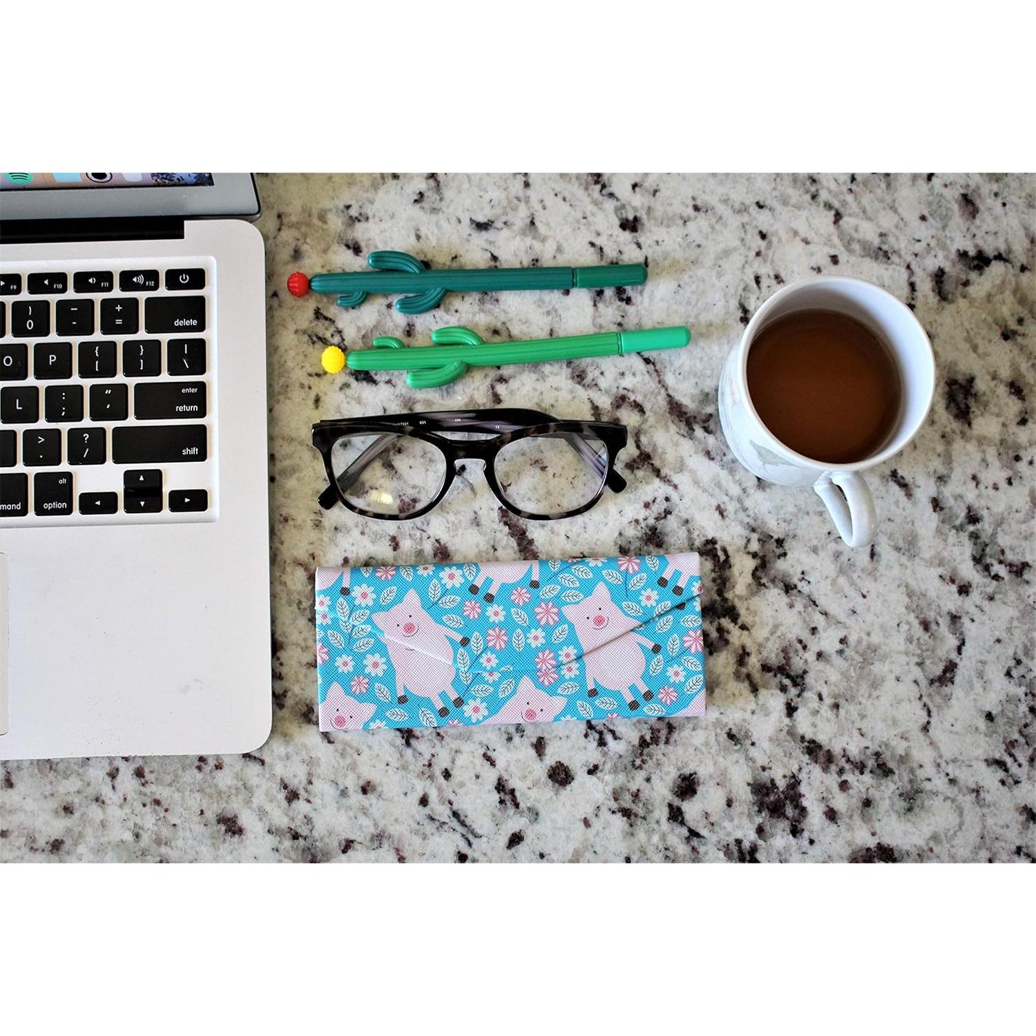 Estuche de Gafas Real Sic - Cuero Vegano 16x6.8cm