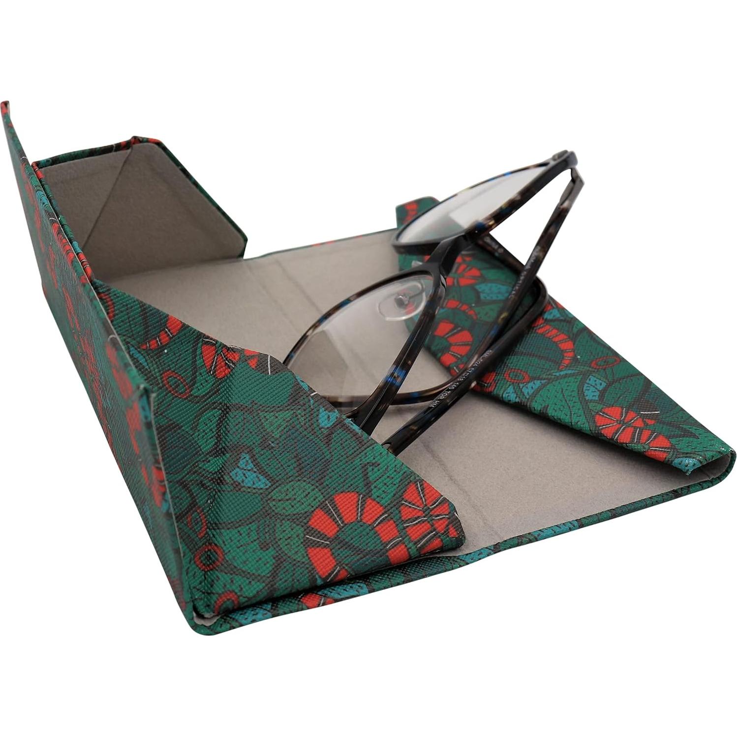 Estuche de Gafas Real Sic Serpiente - Cuero Vegano 16cm