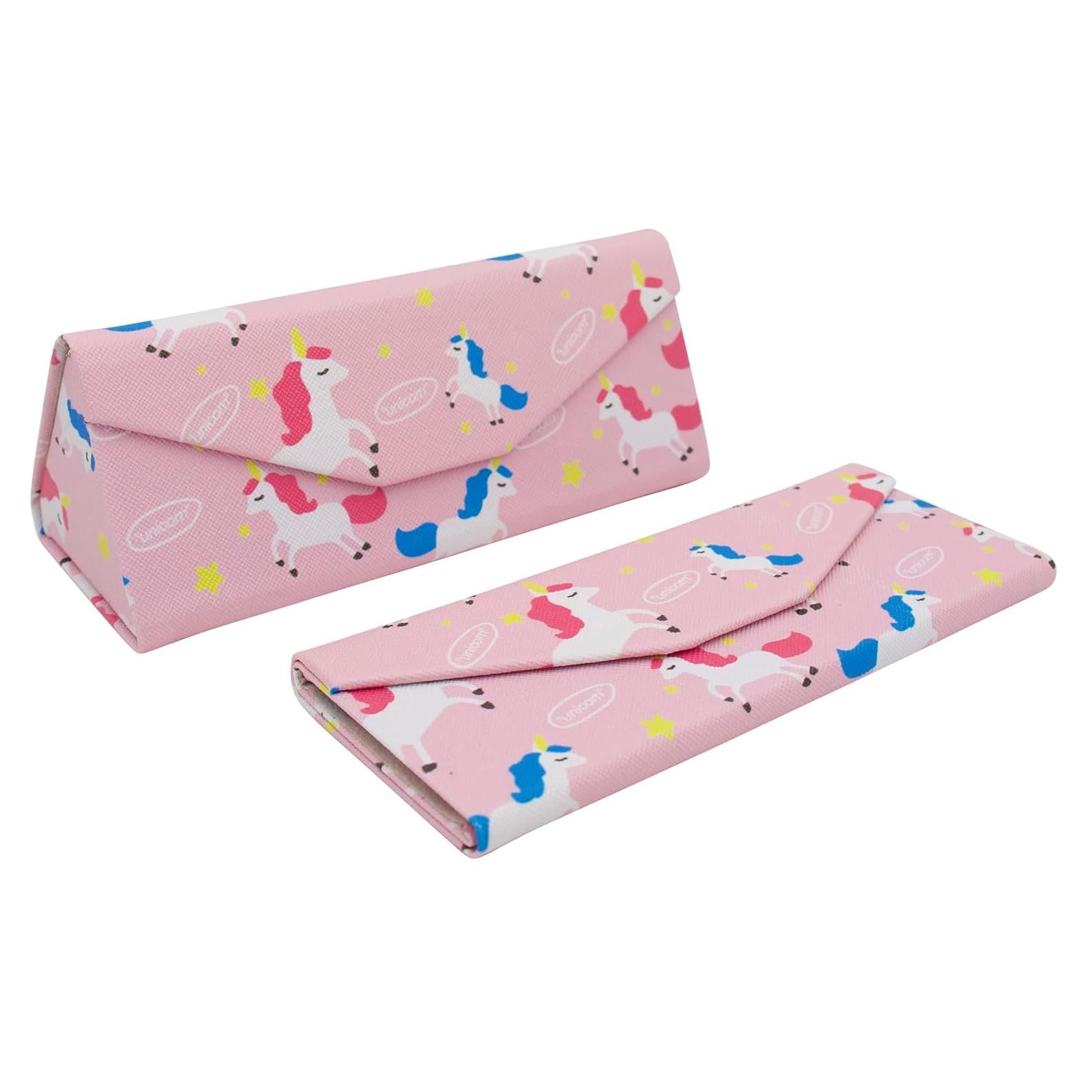 Estuche de Gafas Real Sic Unicornio Rosa - Doblado Magnético