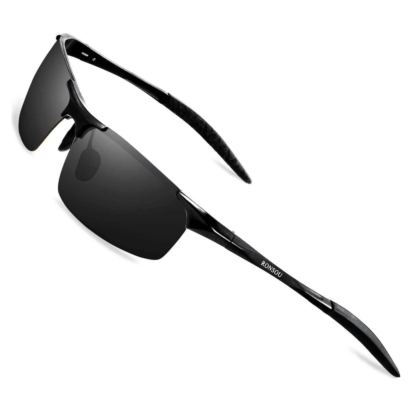 Gafas de Sol Polarizadas RONSOU para Hombre UV400 Sport