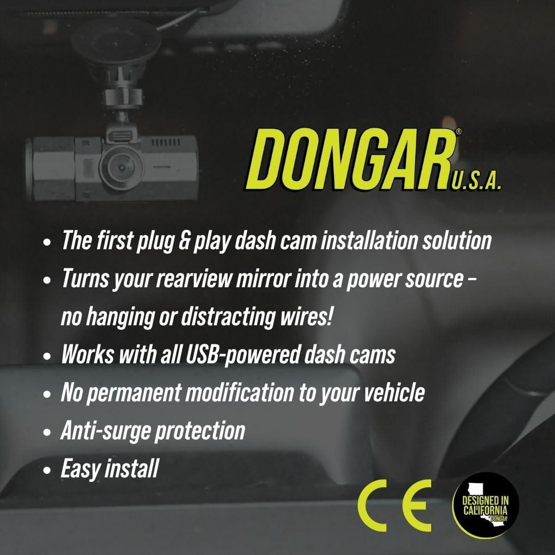 Adaptador de alimentación Dongar para dashcam 10 pines USB