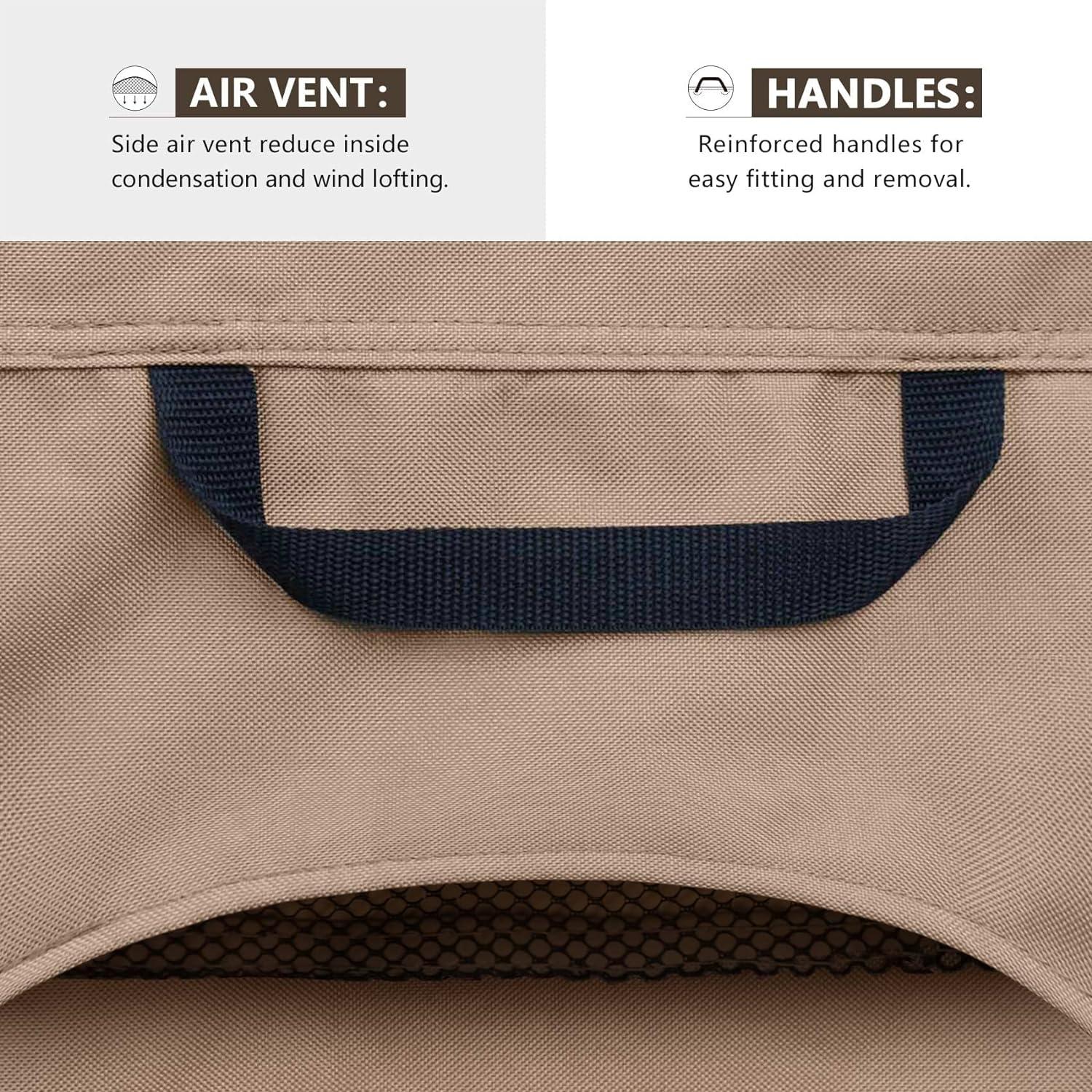 Funda Impermeable ULTCOVER para Sillas Apiladas 86x66x114 cm