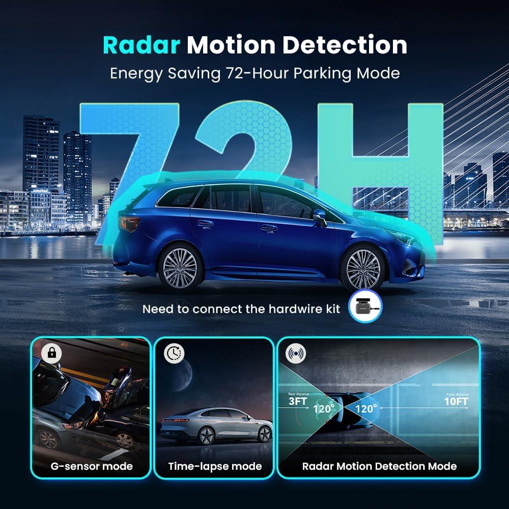 Cámara de Salpicadero DDPAI N5 Dual 4K+1080P GPS WiFi 32GB