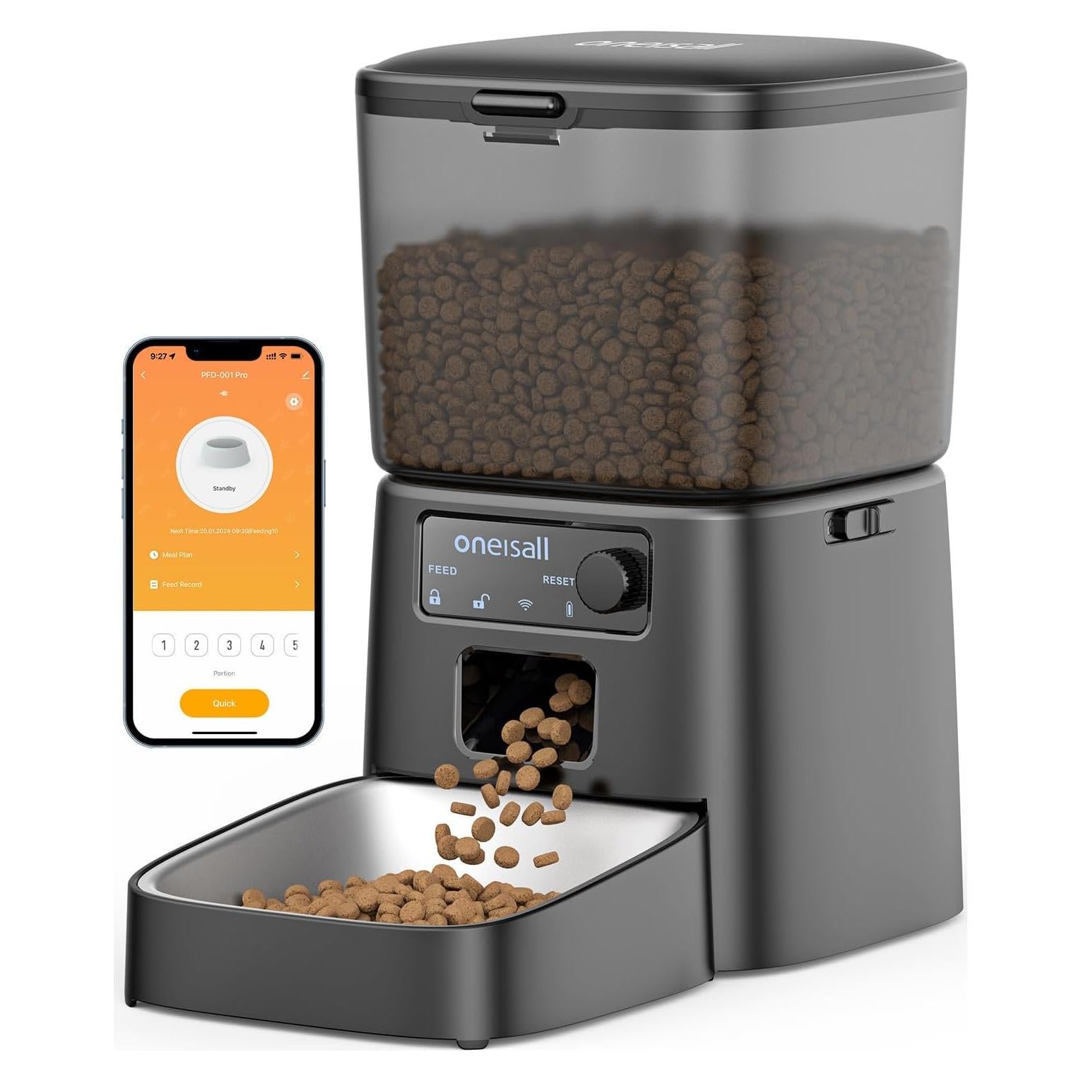 Comedero Automático Oneisall PFD-001 3.5L WiFi Control App