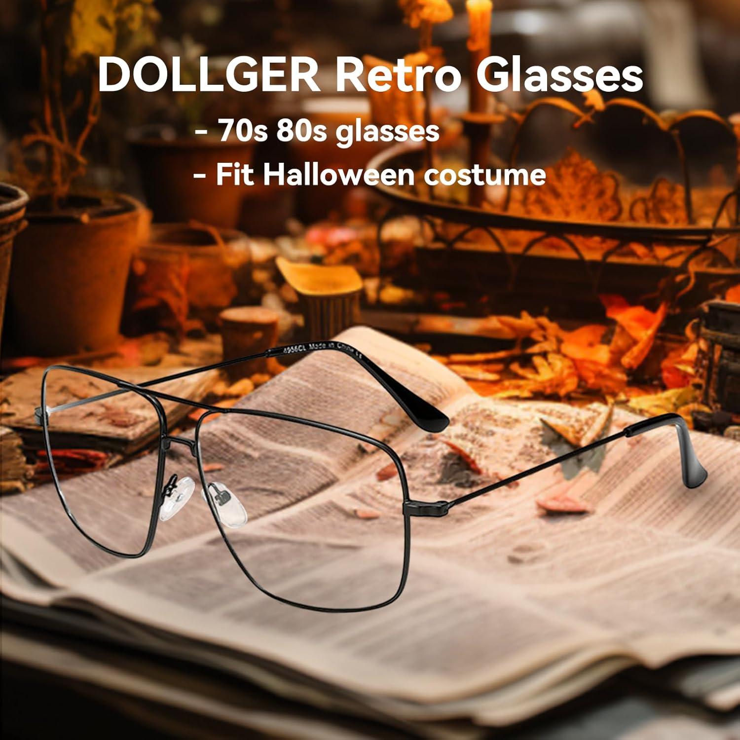 Gafas Clásicas Dollger DG209 Metal Transparentes Unisex