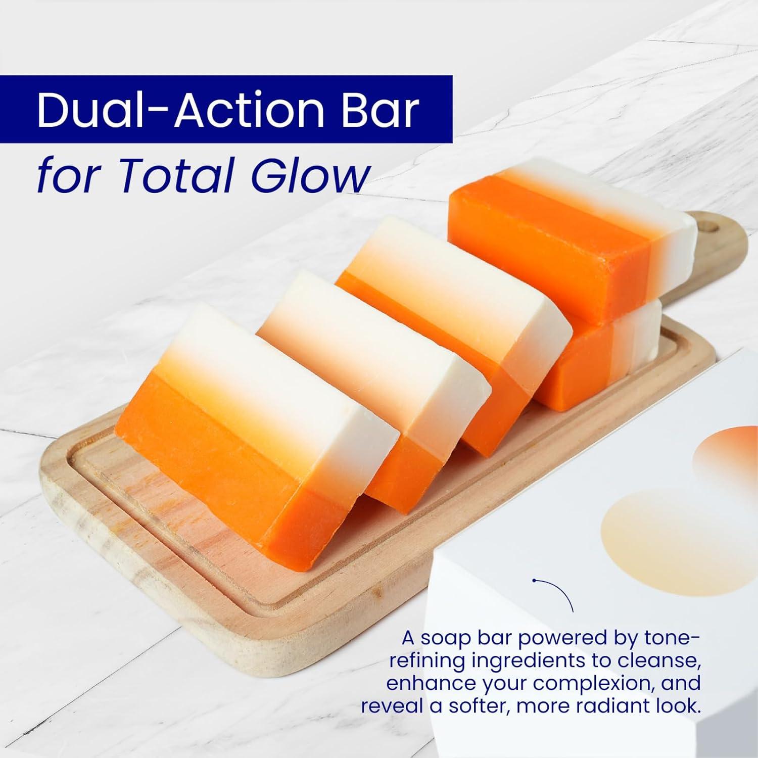 Jabón Kojie de Glutatión - Hidratante y Exfoliante 5x150g