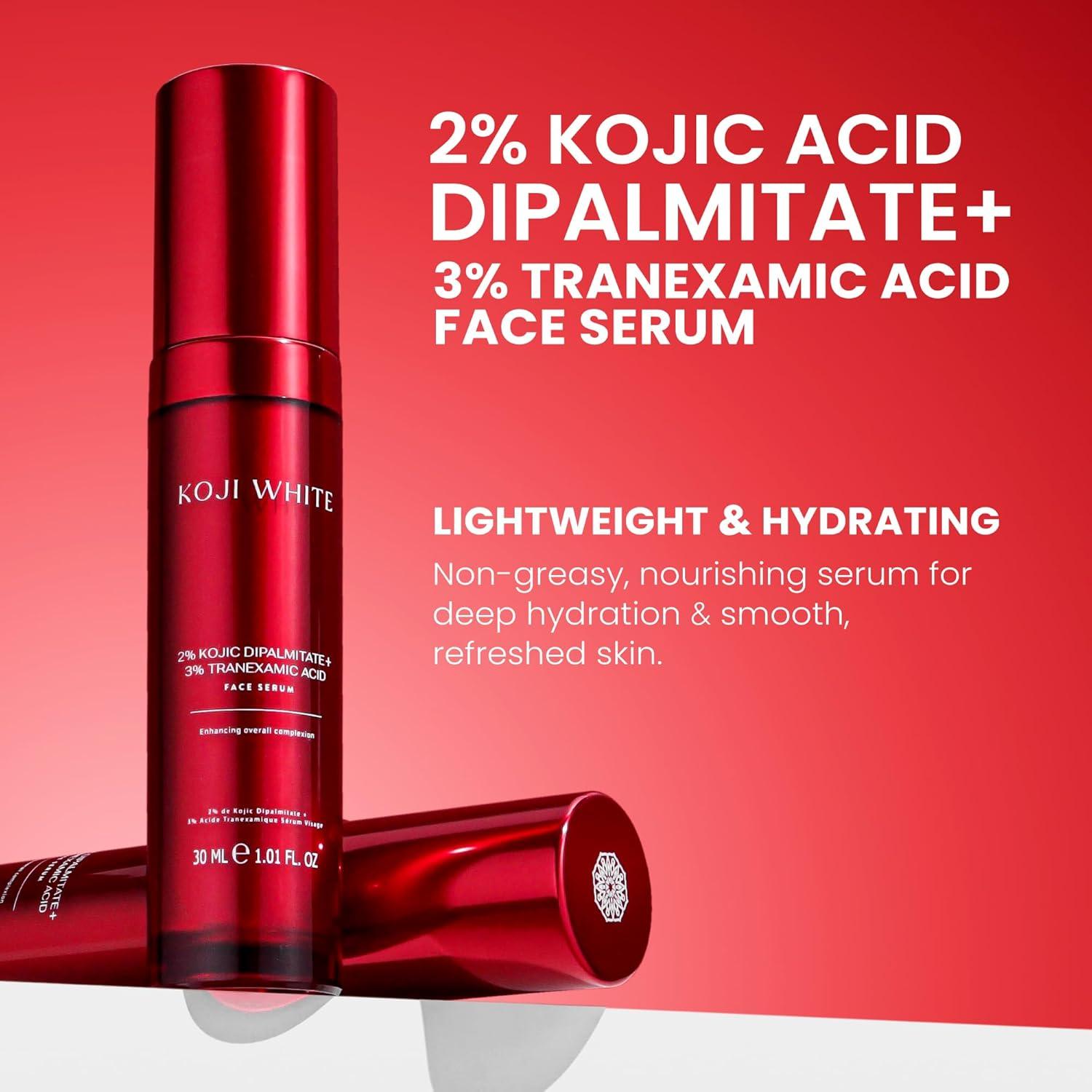 Suero Facial Koji White 30 ml - Ácido Kójico 2% + Tranexámico 3% + Niacinamida 5%