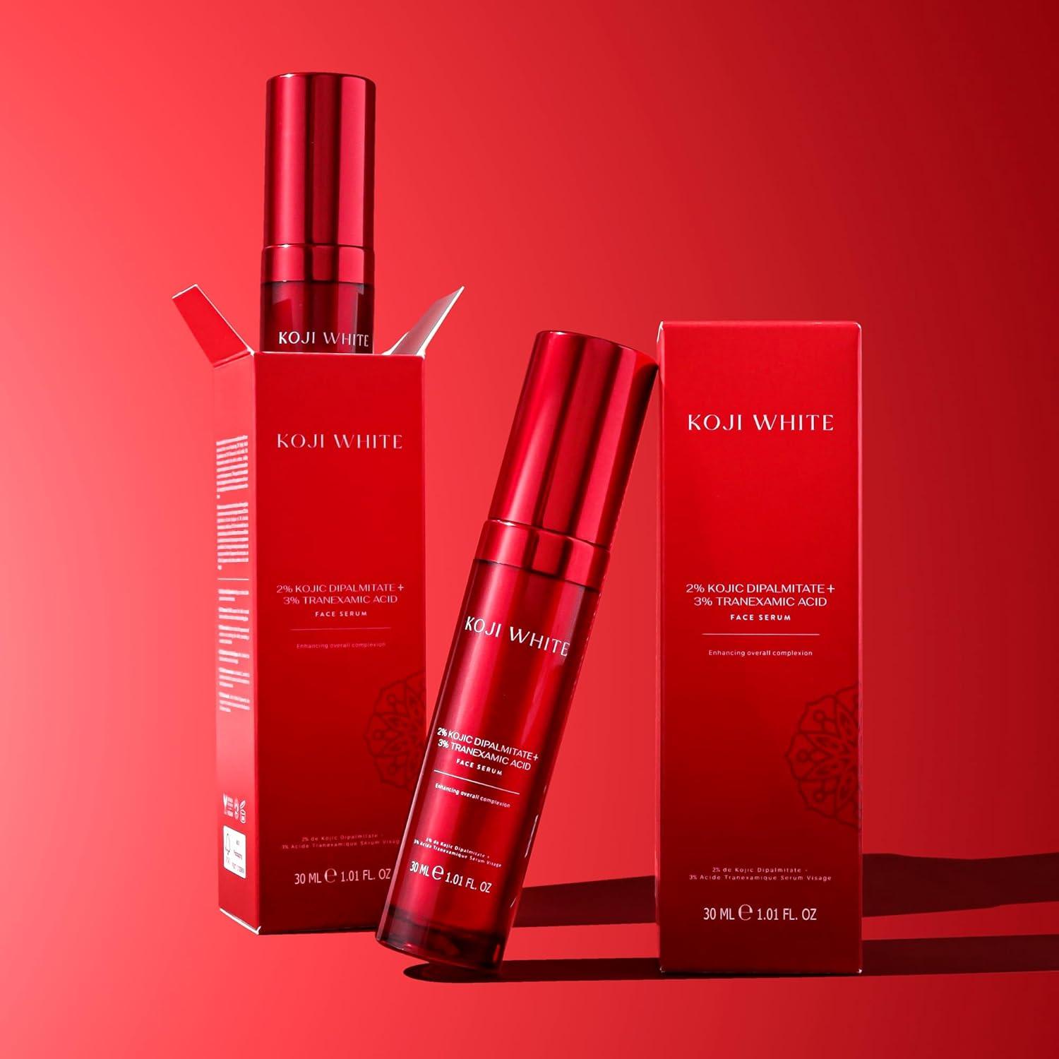 Suero Facial Koji White 30 ml - Ácido Kójico 2% + Tranexámico 3% + Niacinamida 5%