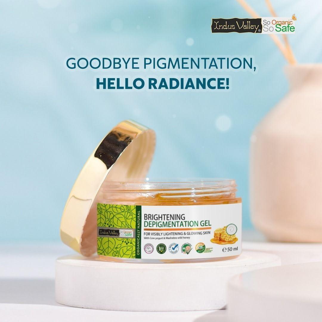Crema Blanqueadora Indus Valley Gel Despigmentante 50ml