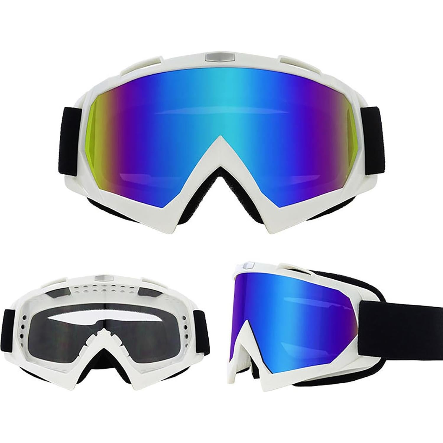 Gafas de Motocross Immoono con Balaclava y Lentes HD