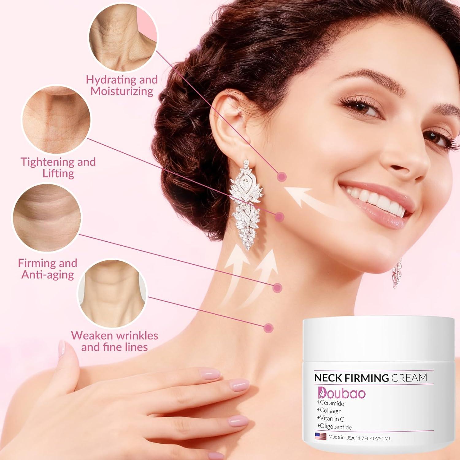 Crema Reafirmante para Cuello VicGFHS con Colágeno 50 ml