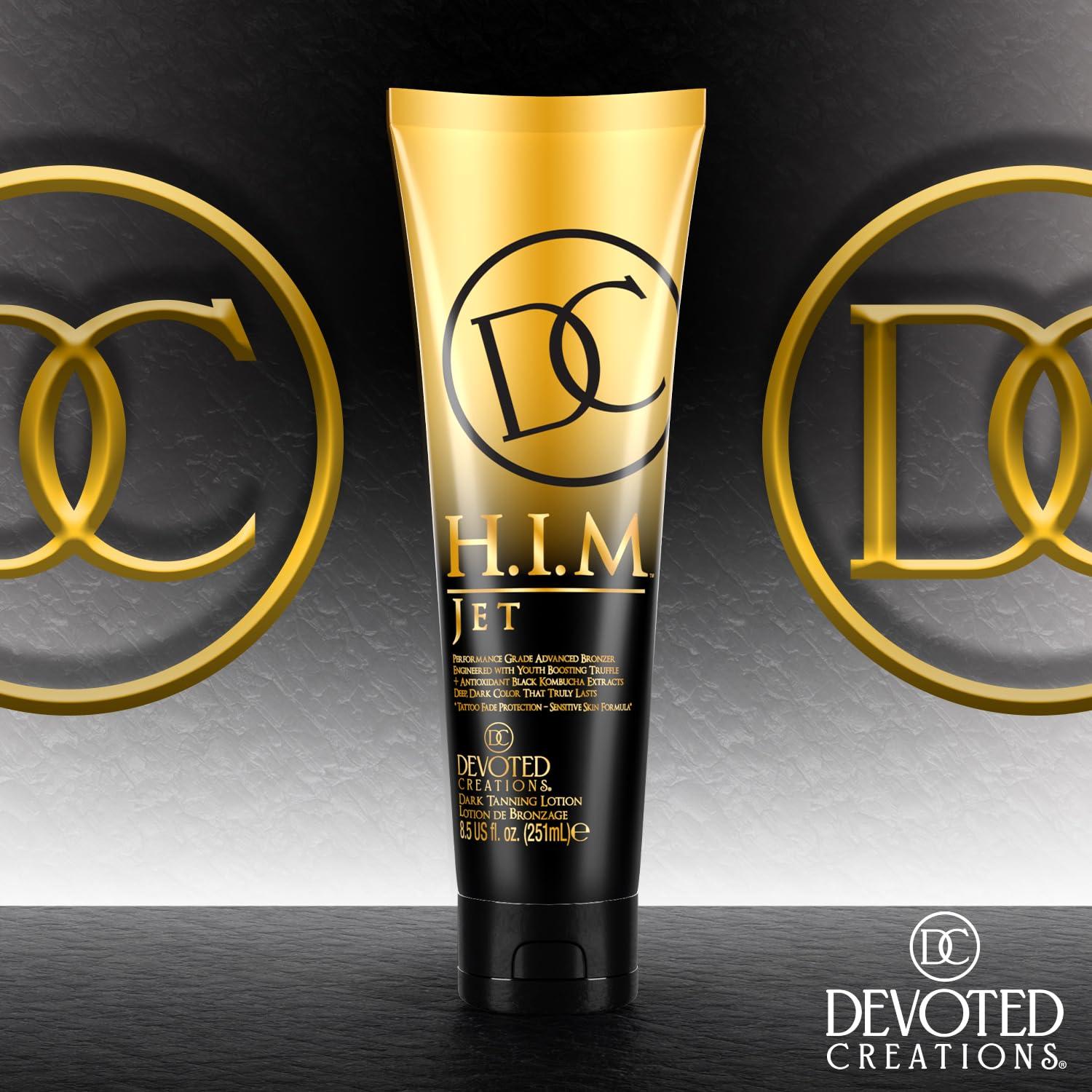 Loción Bronceadora Ultra Rica Devoted Creations HIM Jet 250ml