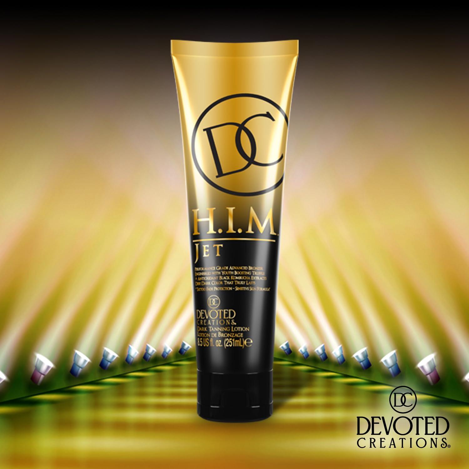 Loción Bronceadora Ultra Rica Devoted Creations HIM Jet 250ml