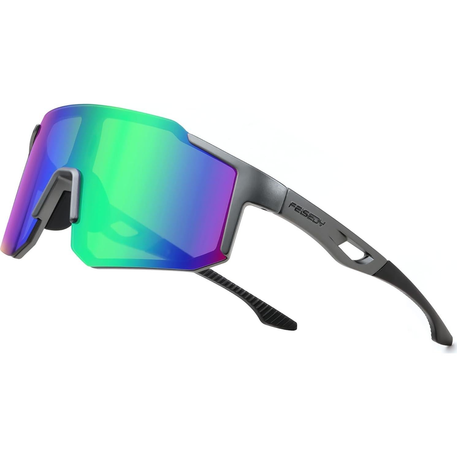 Gafas de sol deportivas FEISEDY UV400 para ciclismo y correr