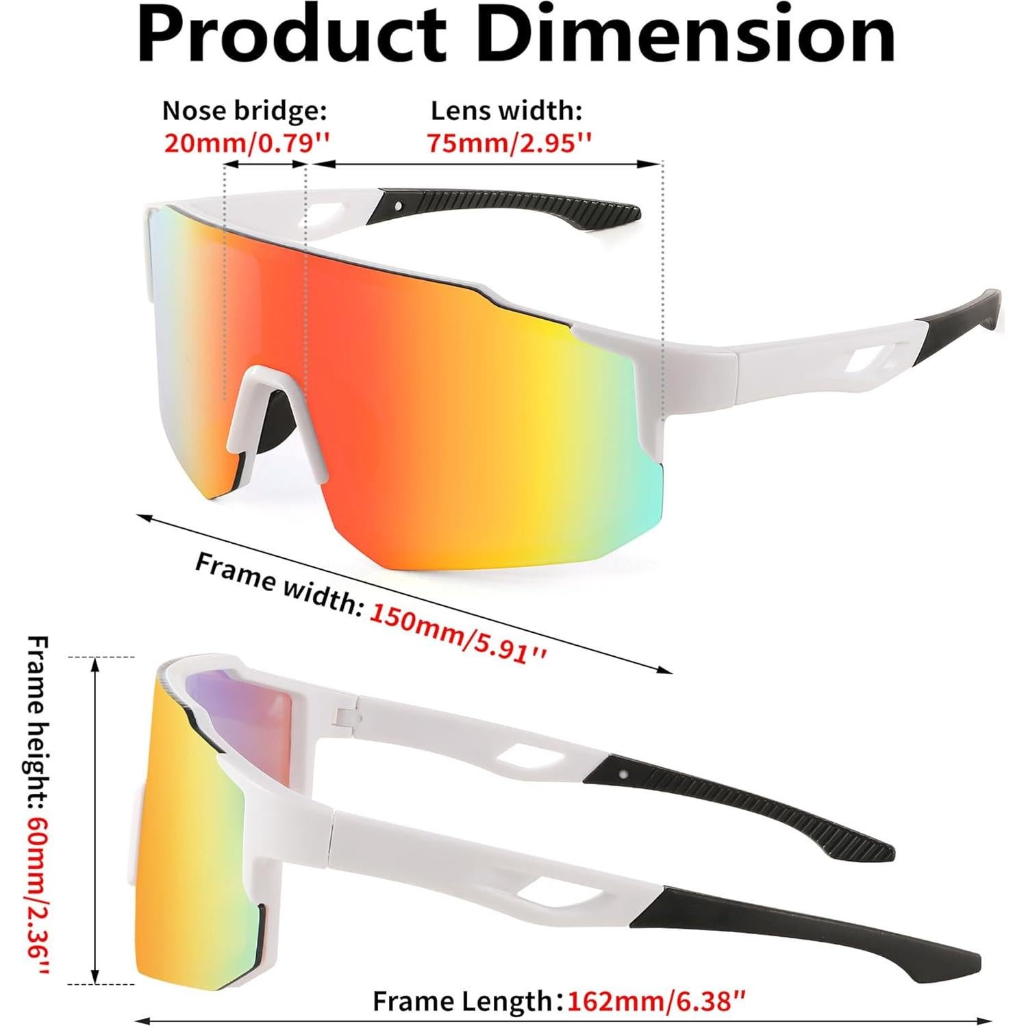 Gafas de sol deportivas FEISEDY B2388 UV400 para ciclismo