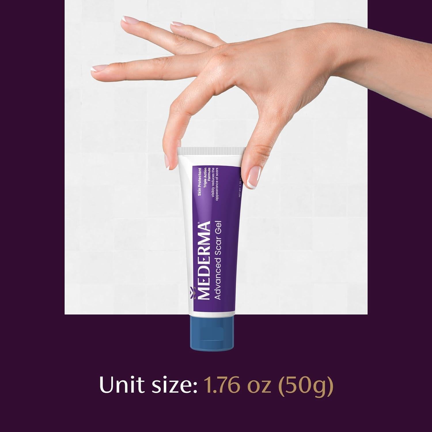 Mederma Gel Avanzado para Cicatrices 50g - Reduce Cicatrices Viejas y Nuevas