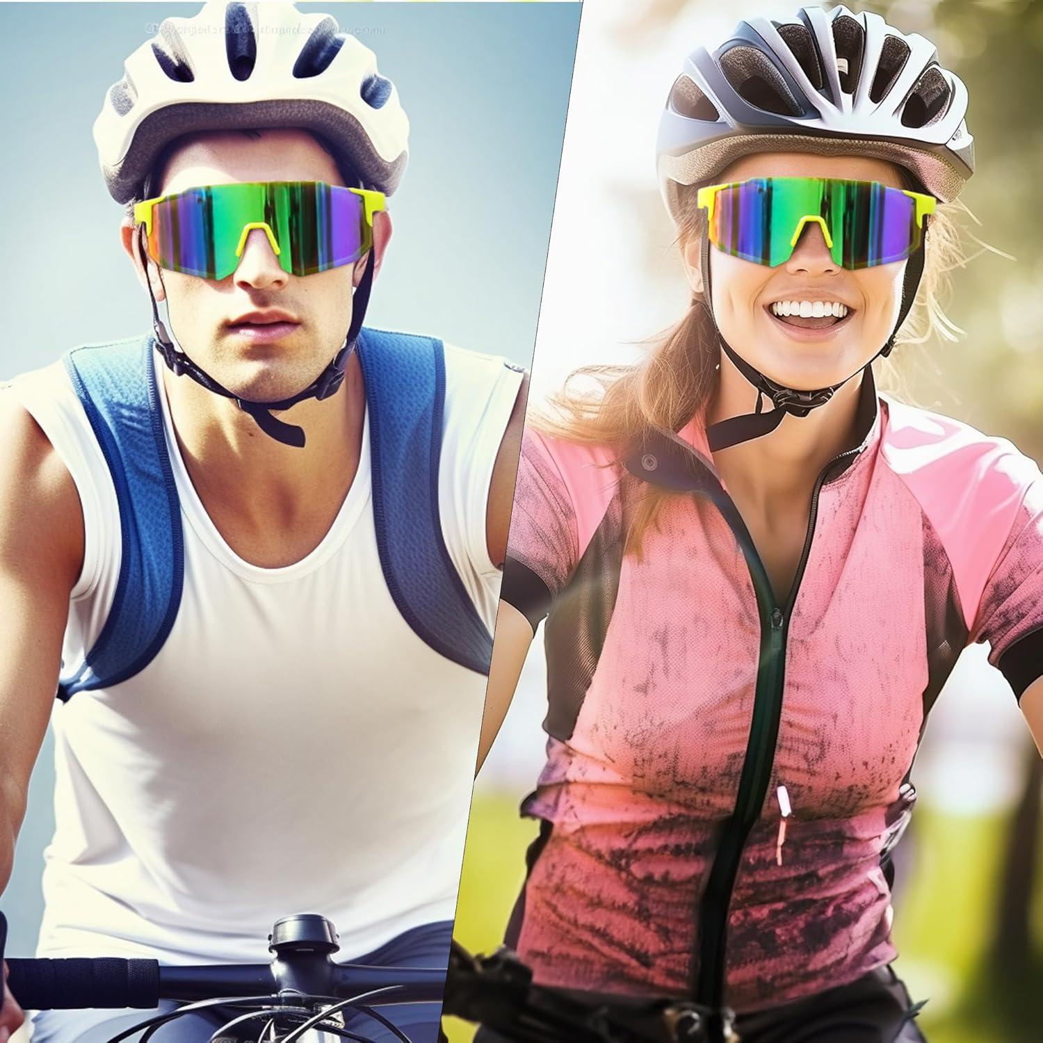 Gafas de sol deportivas FEISEDY UV400 para ciclismo y correr