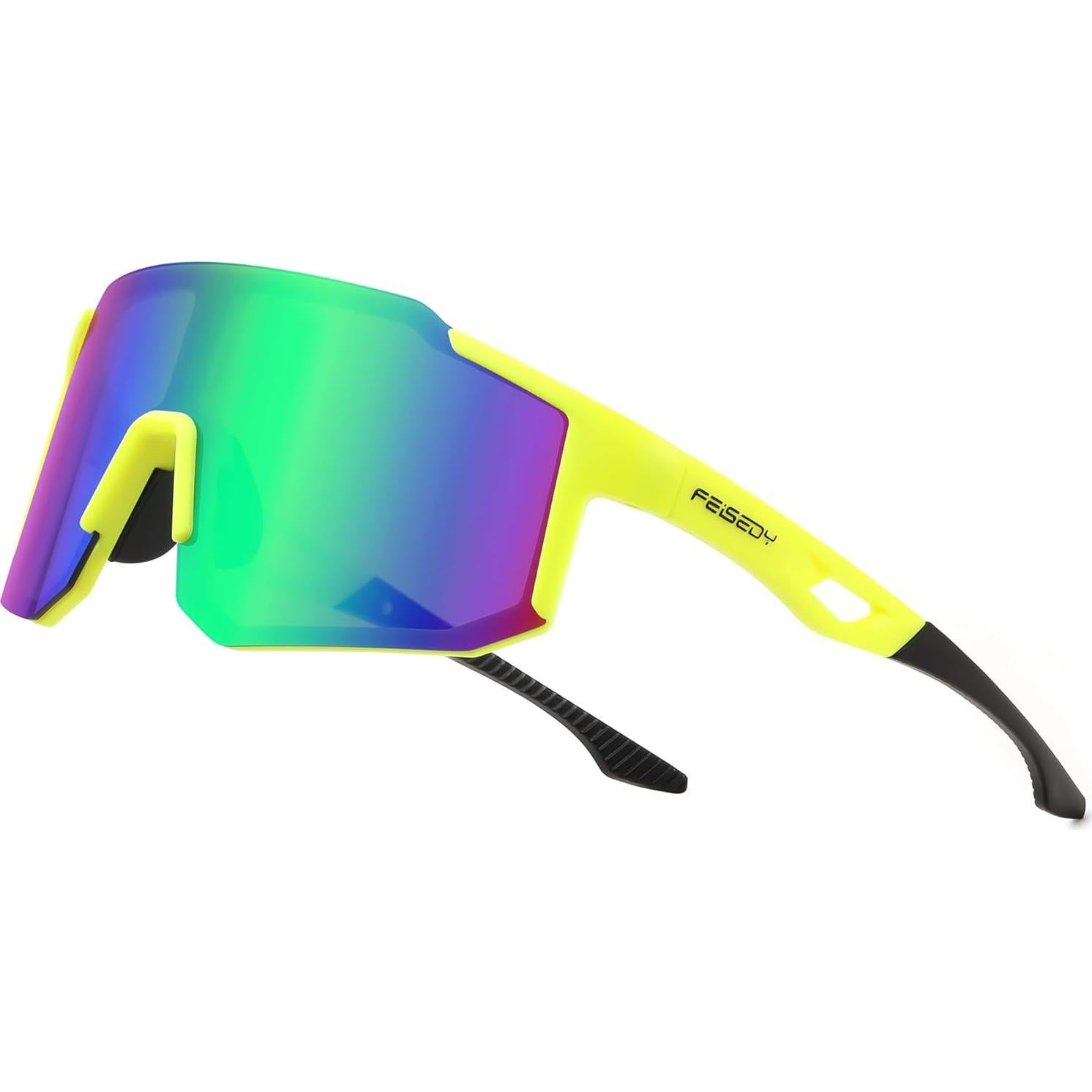 Gafas de sol deportivas FEISEDY UV400 para ciclismo y correr