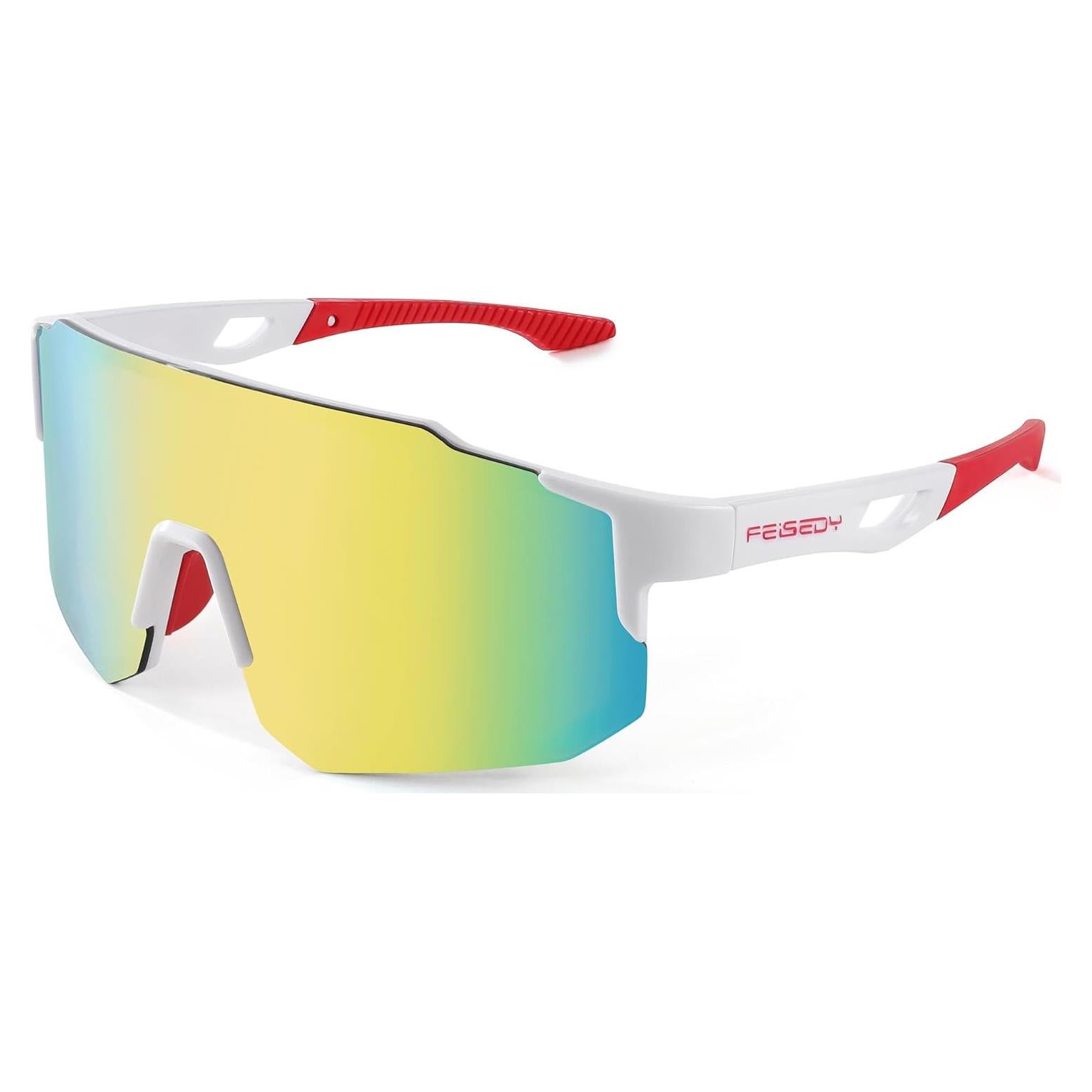 Gafas de sol deportivas FEISEDY UV400 para ciclismo y correr