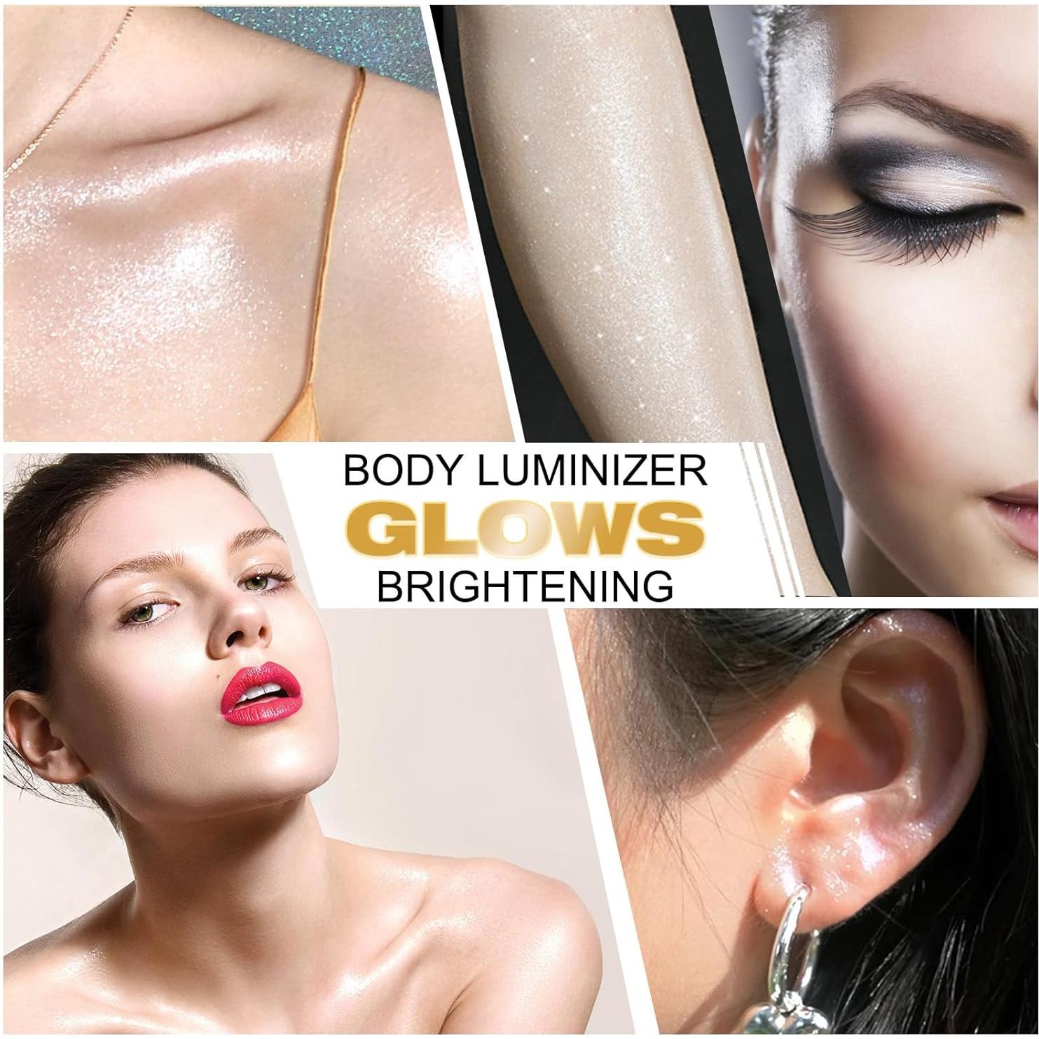 Aceite Brillante Hidratante para el Cuerpo 100 ml - Loción Plata