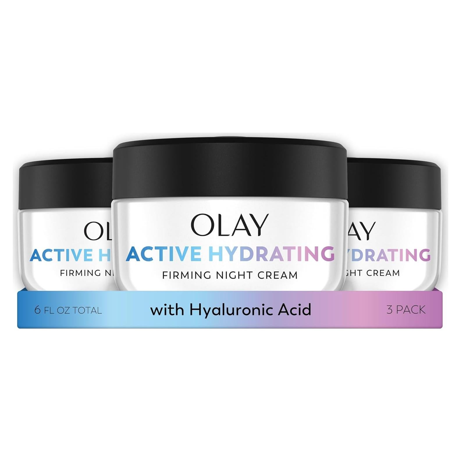 Crema de Noche Reafirmante Olay 56.8 ml - Paquete de 3