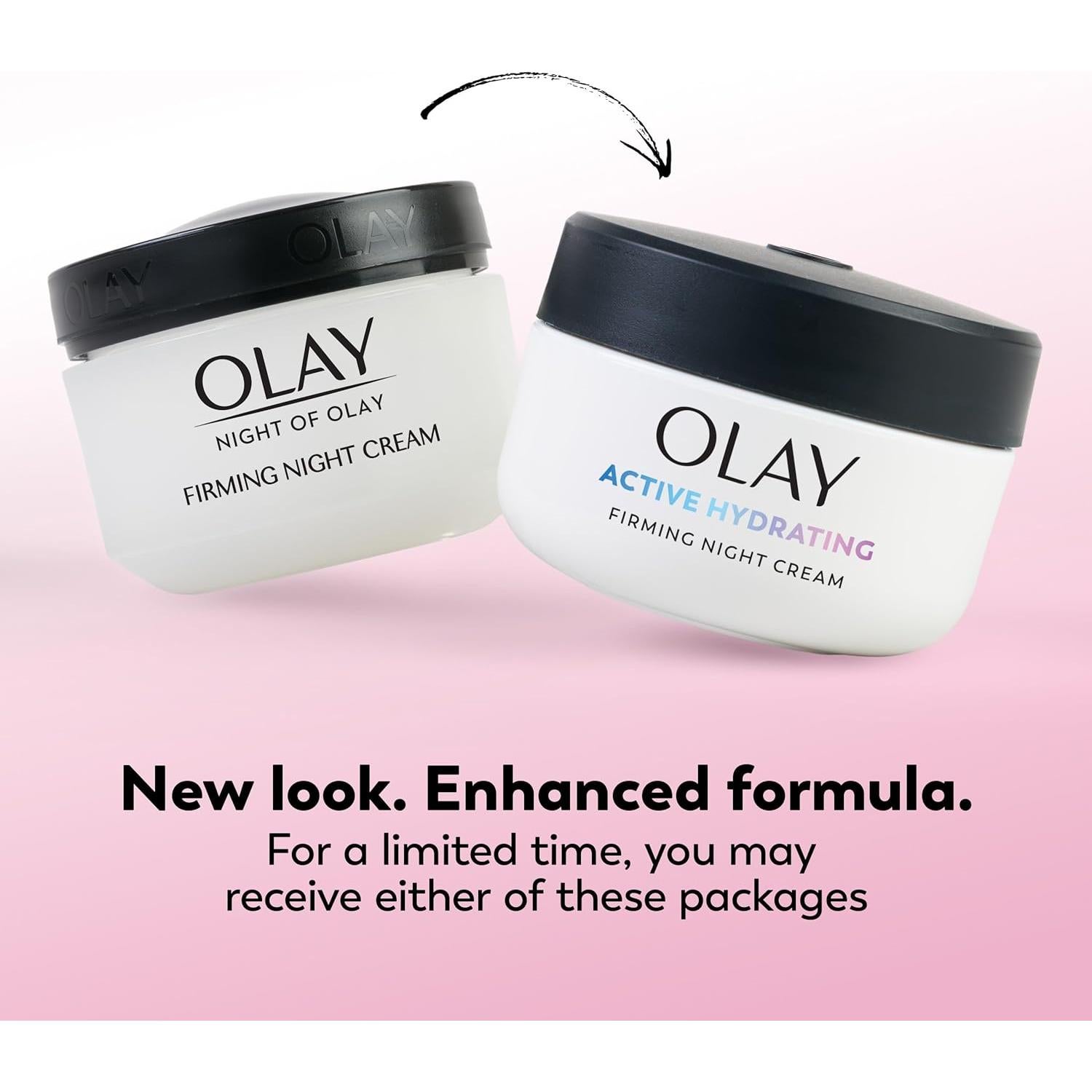 Crema de Noche Reafirmante Olay 56.8 ml - Paquete de 3