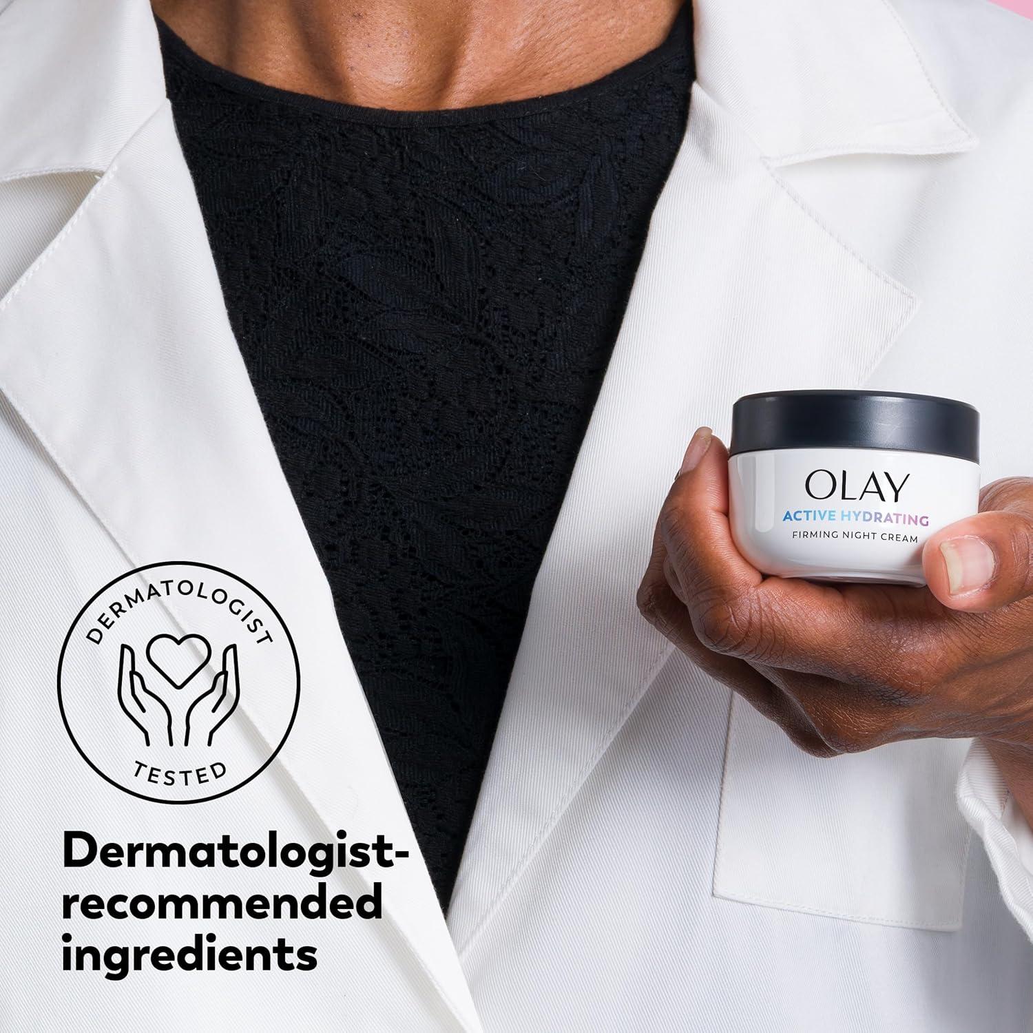 Crema de Noche Reafirmante Olay 56.8 ml - Paquete de 3