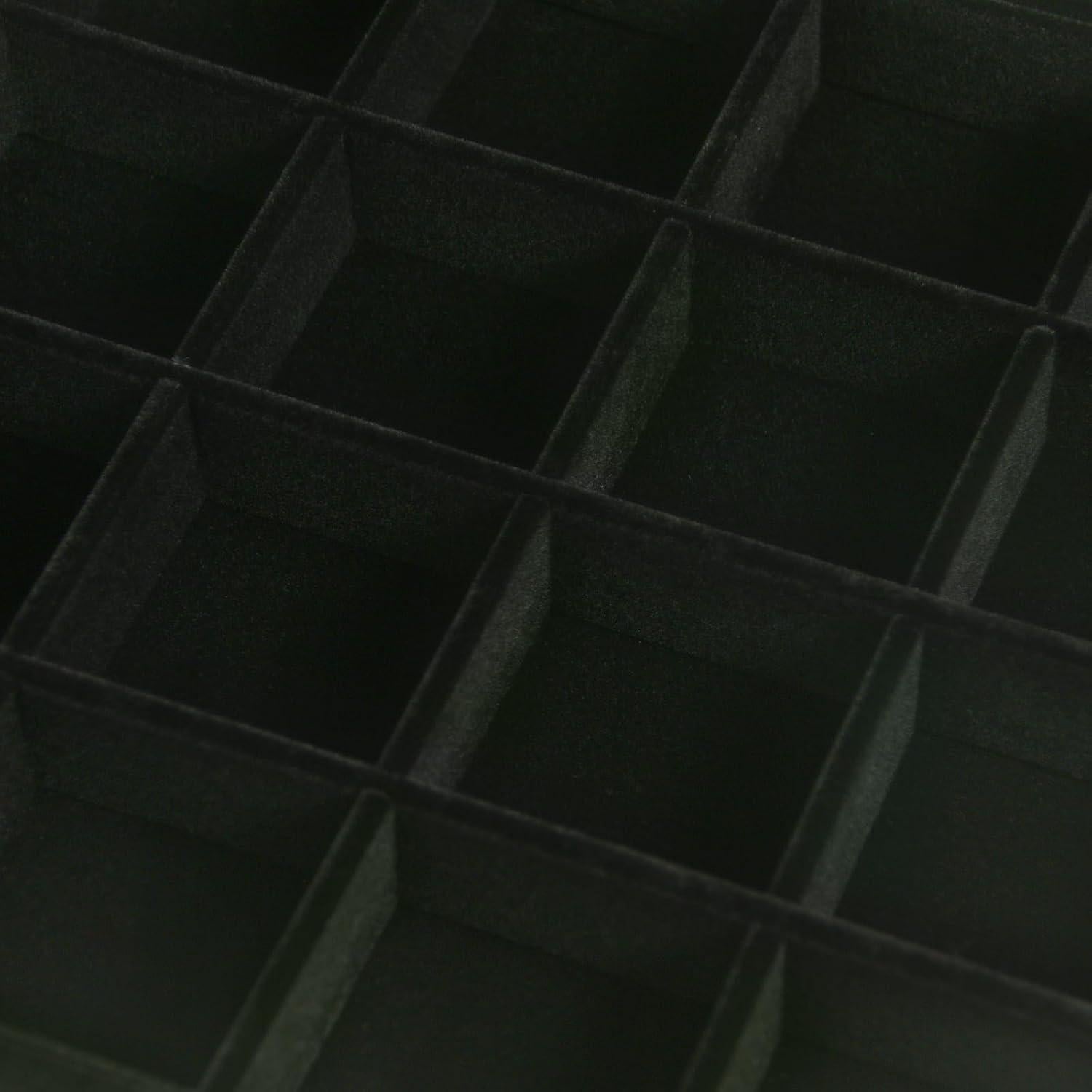 Organizador de Joyas Coward 2 Piezas 24 Compartimentos