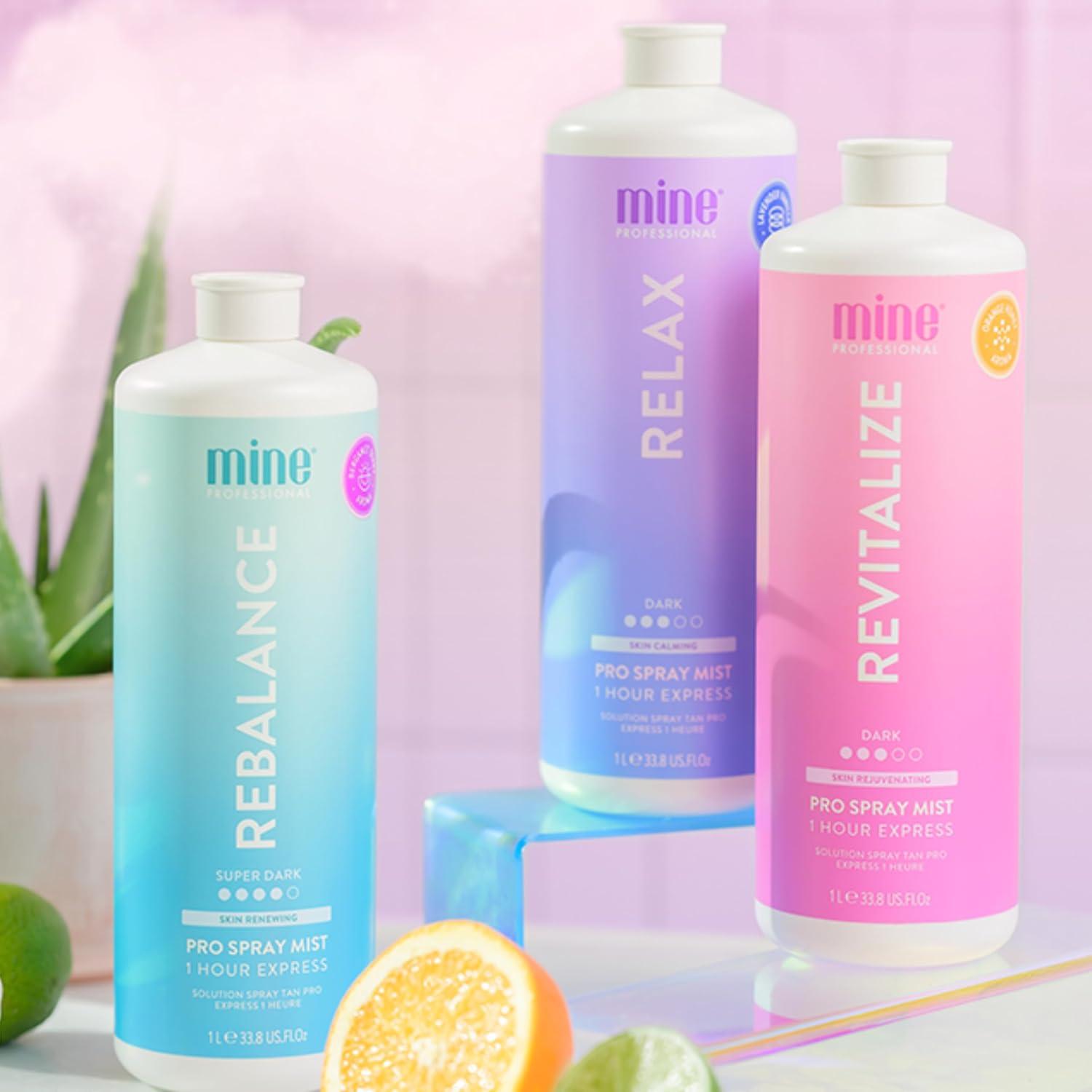 Spray Bronceador Profesional MineTan - Acabado Aerografiado, Vegano