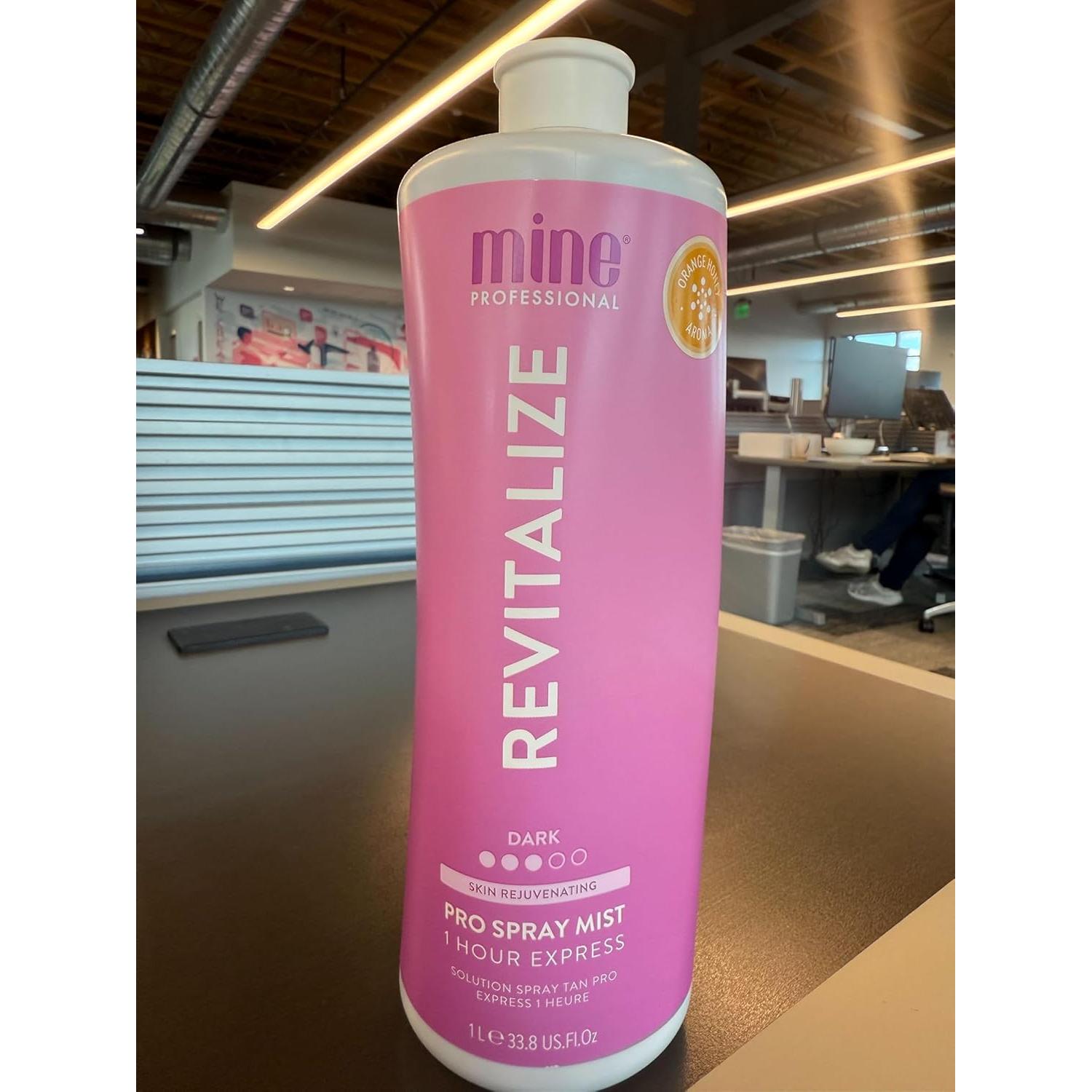 Spray Bronceador Profesional MineTan - Acabado Aerografiado, Vegano