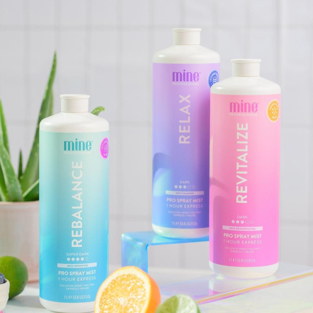 Spray Bronceador Profesional MineTan - Acabado Aerografiado, Vegano