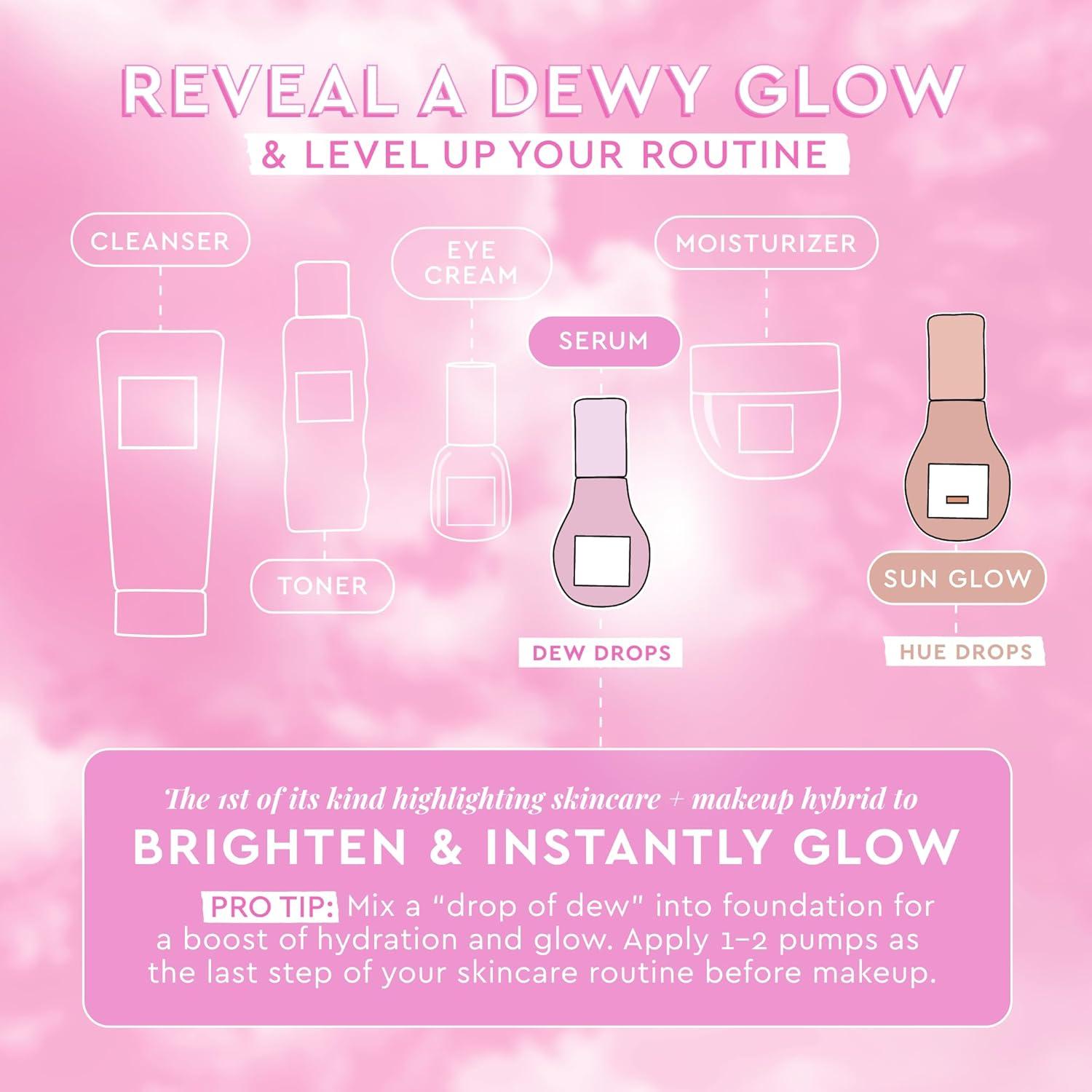 Glow Recipe Set de Cuidado Facial: Niacinamide Dew Drops 40ml + Tónico Watermelon Glow 150ml