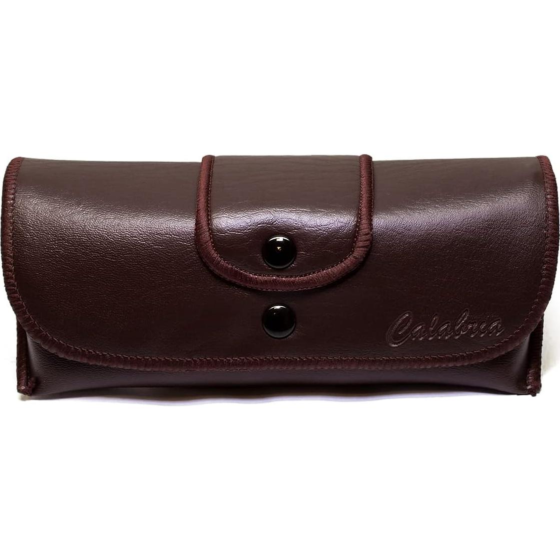 Funda para Gafas Calabria de Cuero Sintético 4Pack Vintage