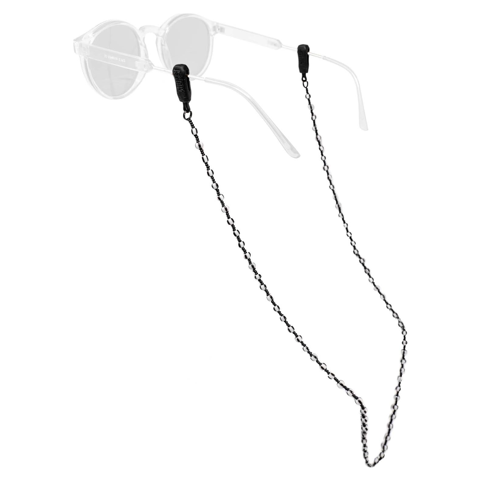 Cadena de Gafas Chums con Cuentas Naturales 68.58 cm