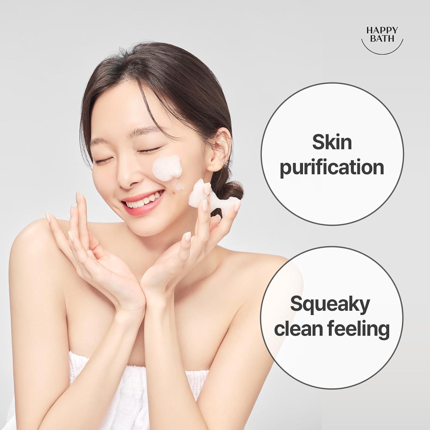 Limpiador Facial Exfoliante Happy Bath 156.9 ml - Sal del Mar Profundo