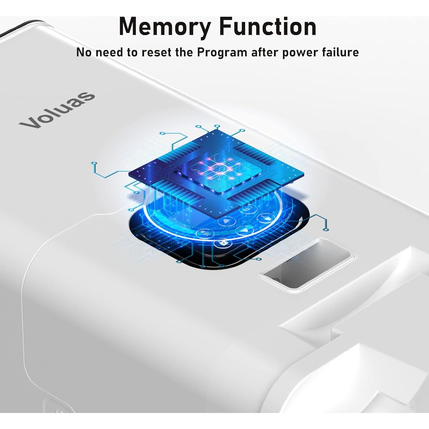 Dispensador Automático de Comida Voluas 6L para 2 Gatos