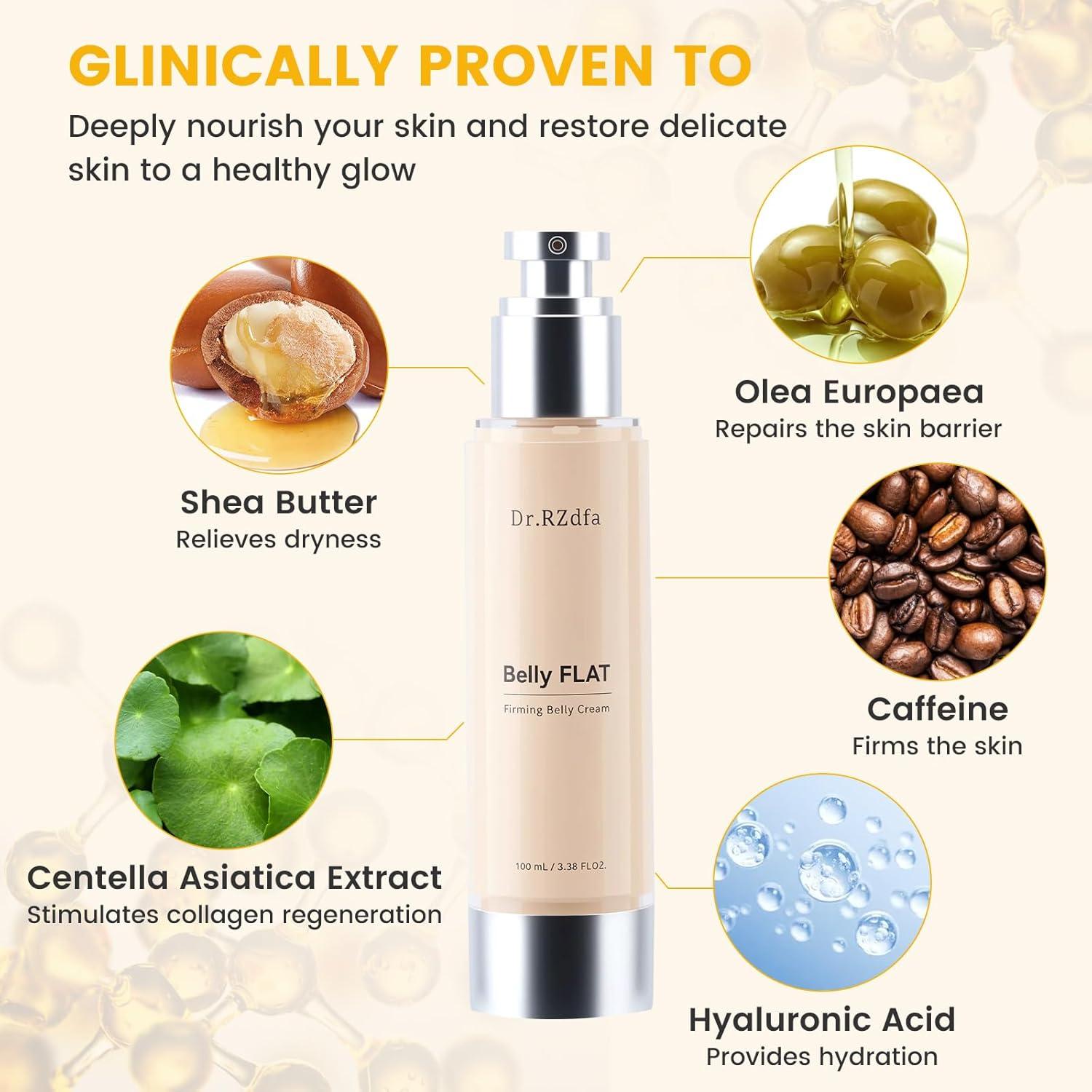 Crema Reafirmante B Flat Belly - Hidratación y Elasticidad 192g