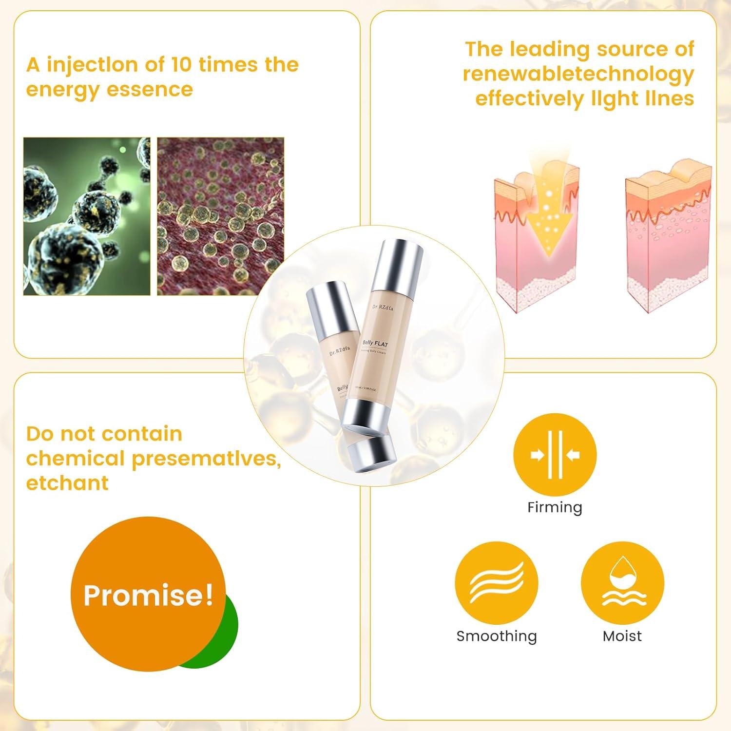 Crema Reafirmante B Flat Belly - Hidratación y Elasticidad 192g