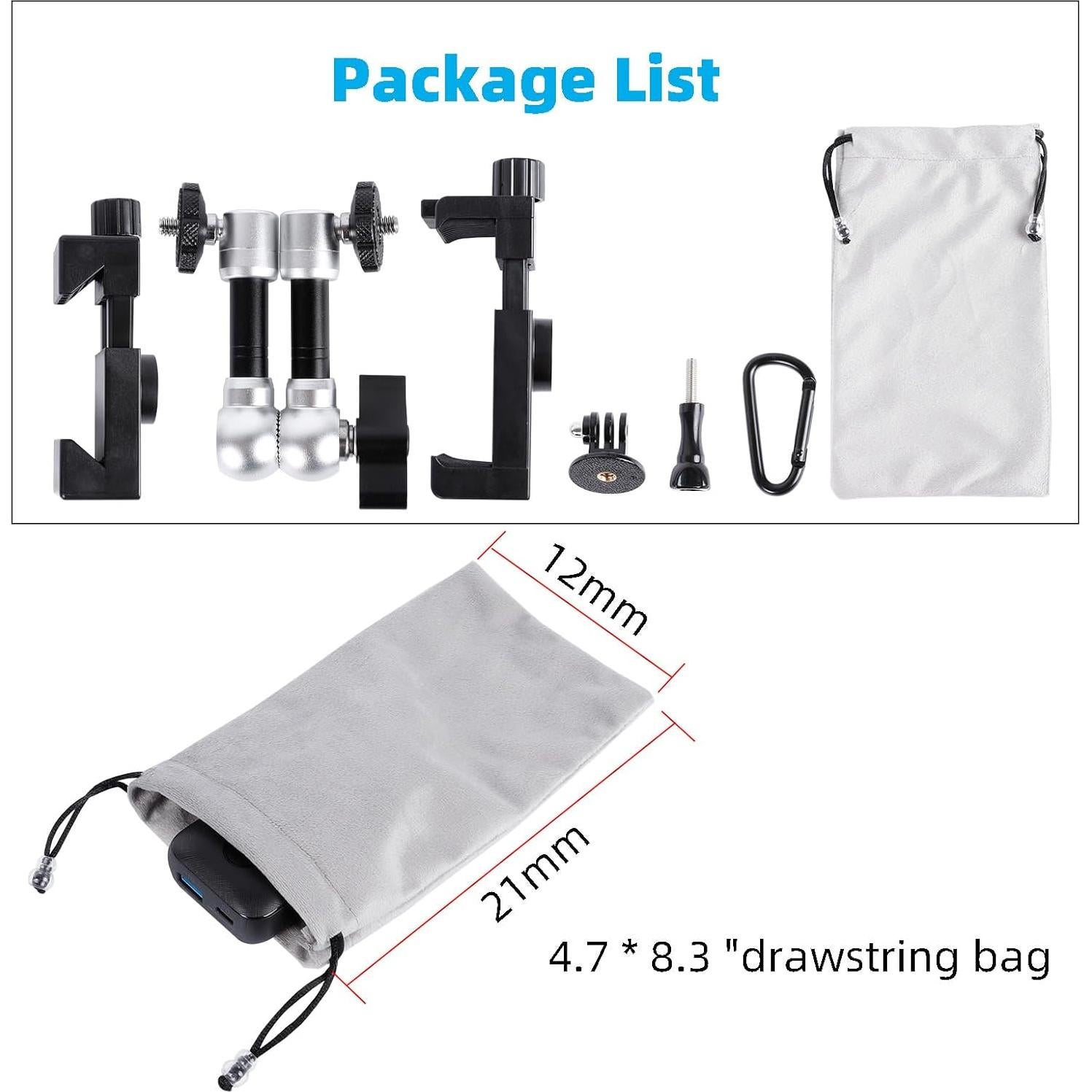 Soporte de Cerca FPN para Cámara y Teléfono - Ajustable