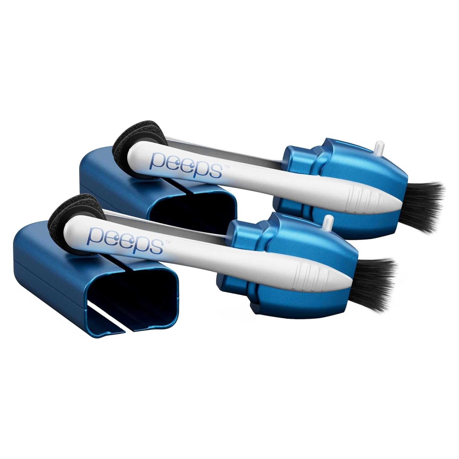 Limpiador de Gafas CarbonKlean Peeps - 2 Unidades Azul