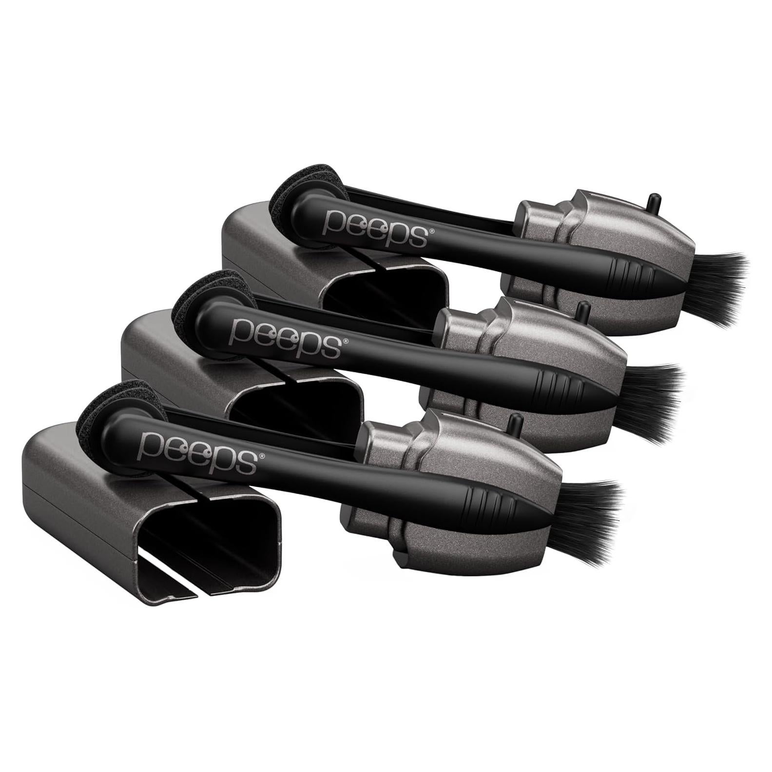 Limpiador de Gafas Peeps - Microfibra de Carbono - Plata