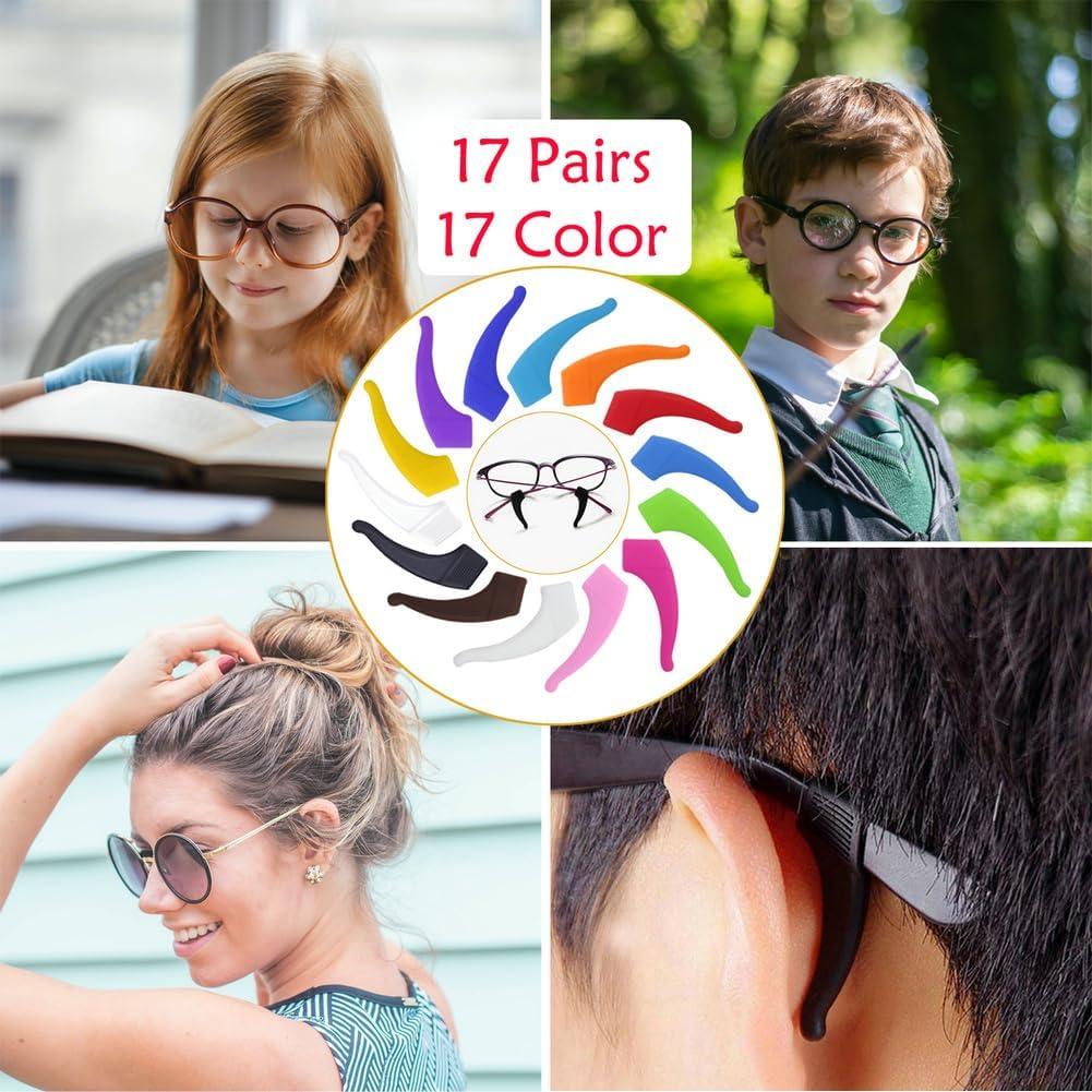 17 Pares de Agarre de Silicona Antideslizante YINGFENG