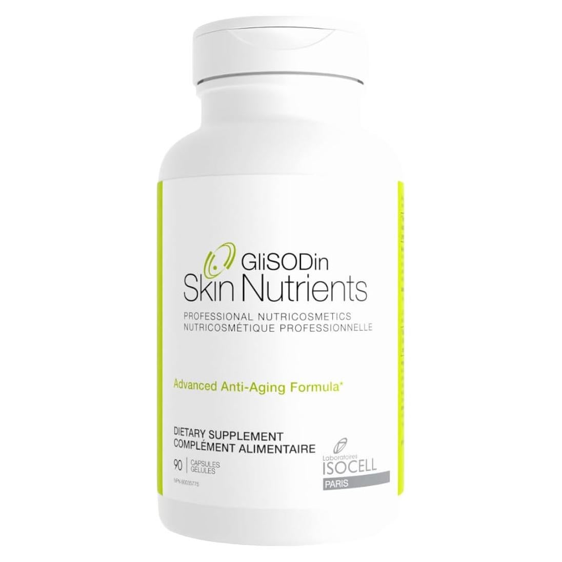 Suplemento Anti-Aging GliSODin - 90 Cápsulas Hidratantes