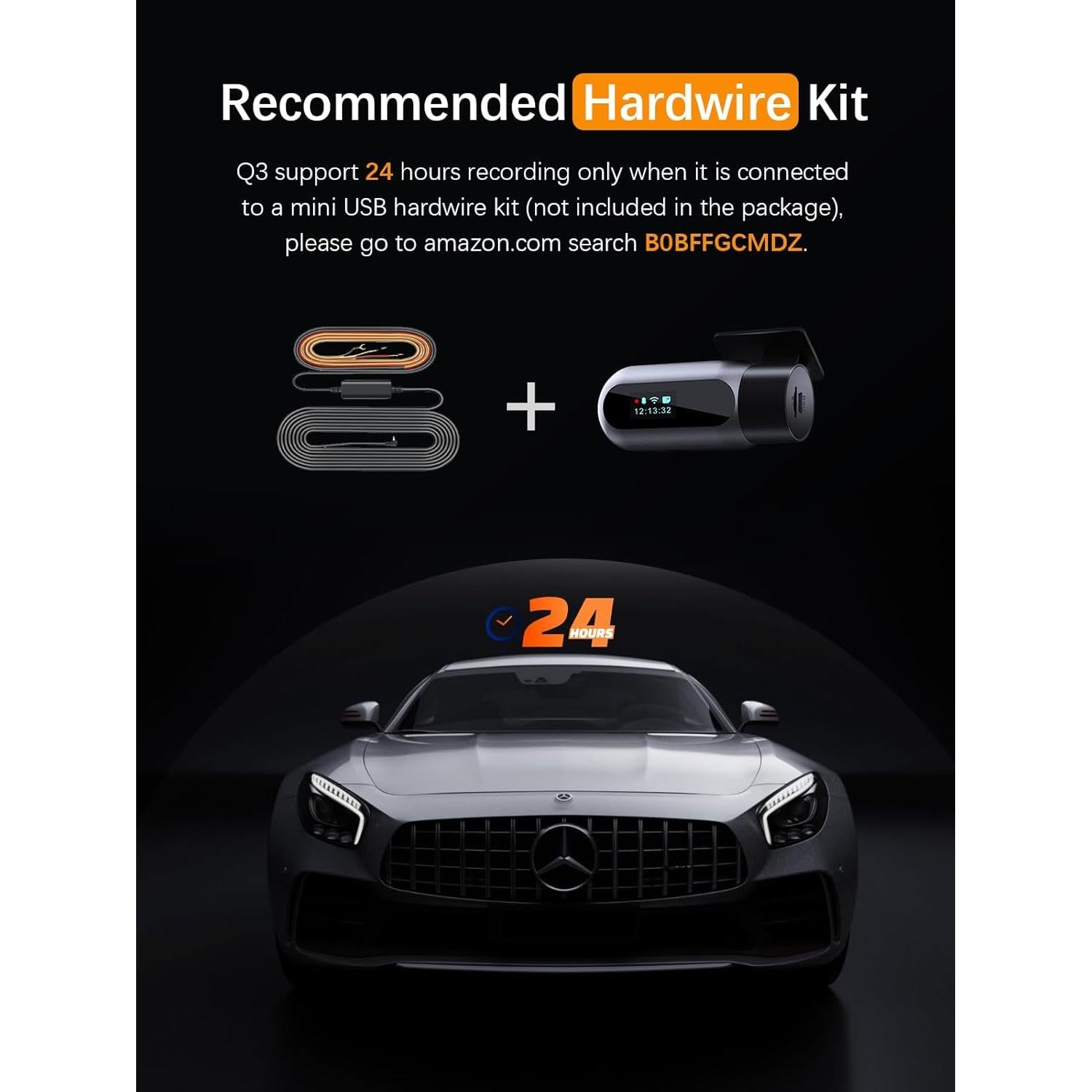 Cámara Dash WiFi FHD 1080P ARIFAYZ con Visión Nocturna